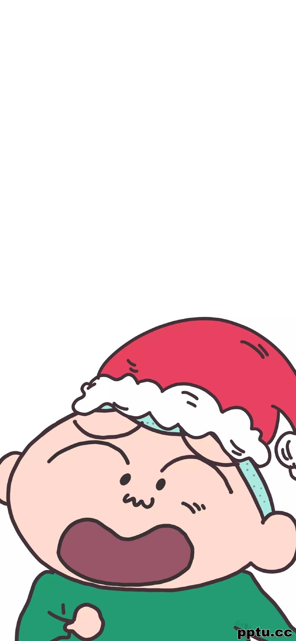 蜡笔小新卡通形象高清手机壁纸