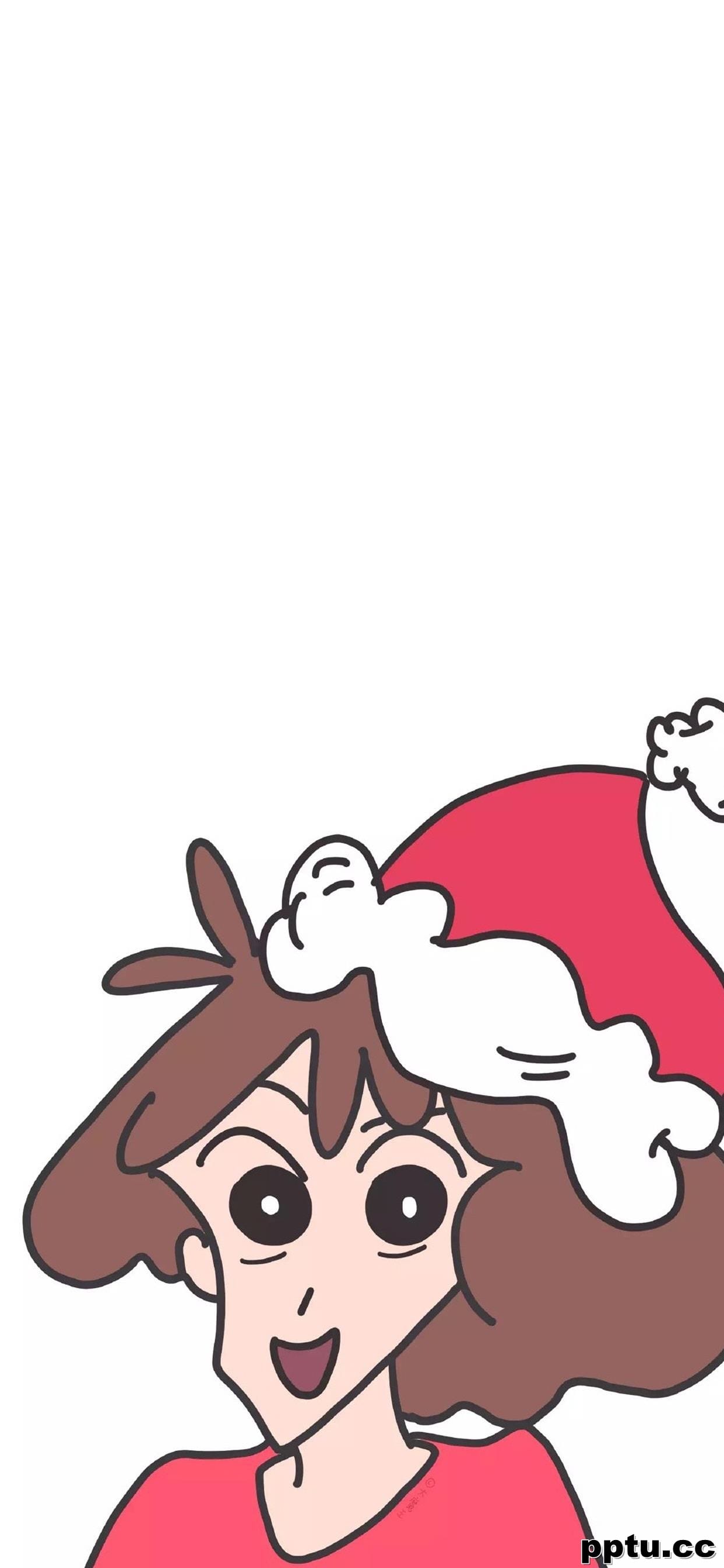 蜡笔小新卡通形象高清手机壁纸