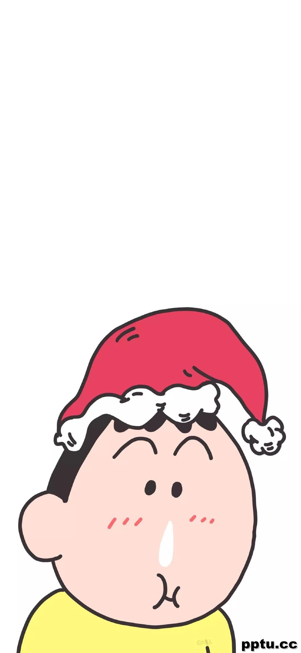 蜡笔小新卡通形象高清手机壁纸