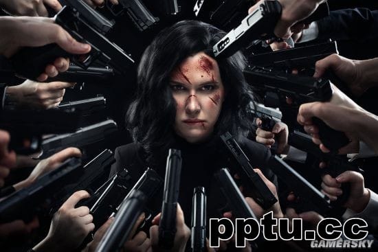 俄妹COS《疾速追杀》性转基努里维斯 女杀神气场不减-皮皮兔动漫