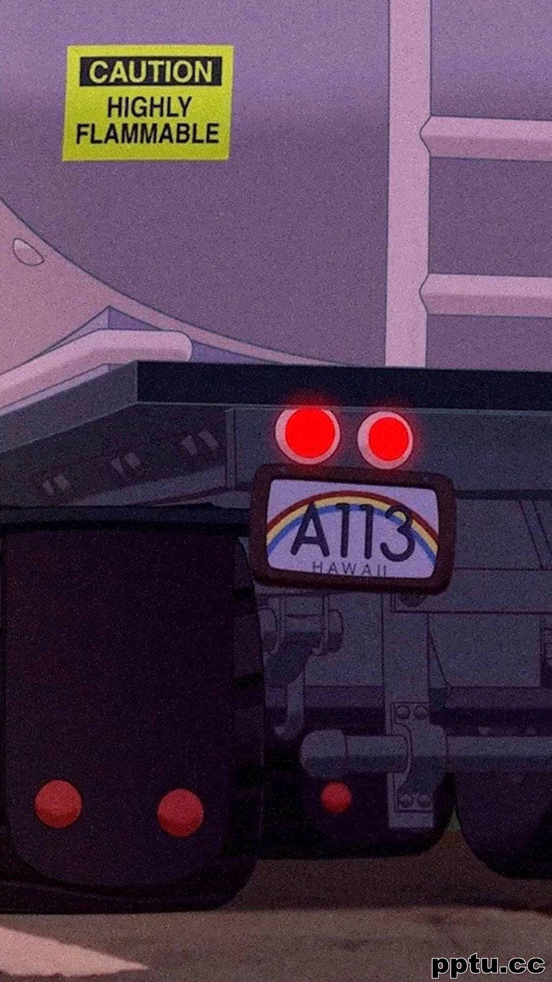 复古二次元场景手机壁纸