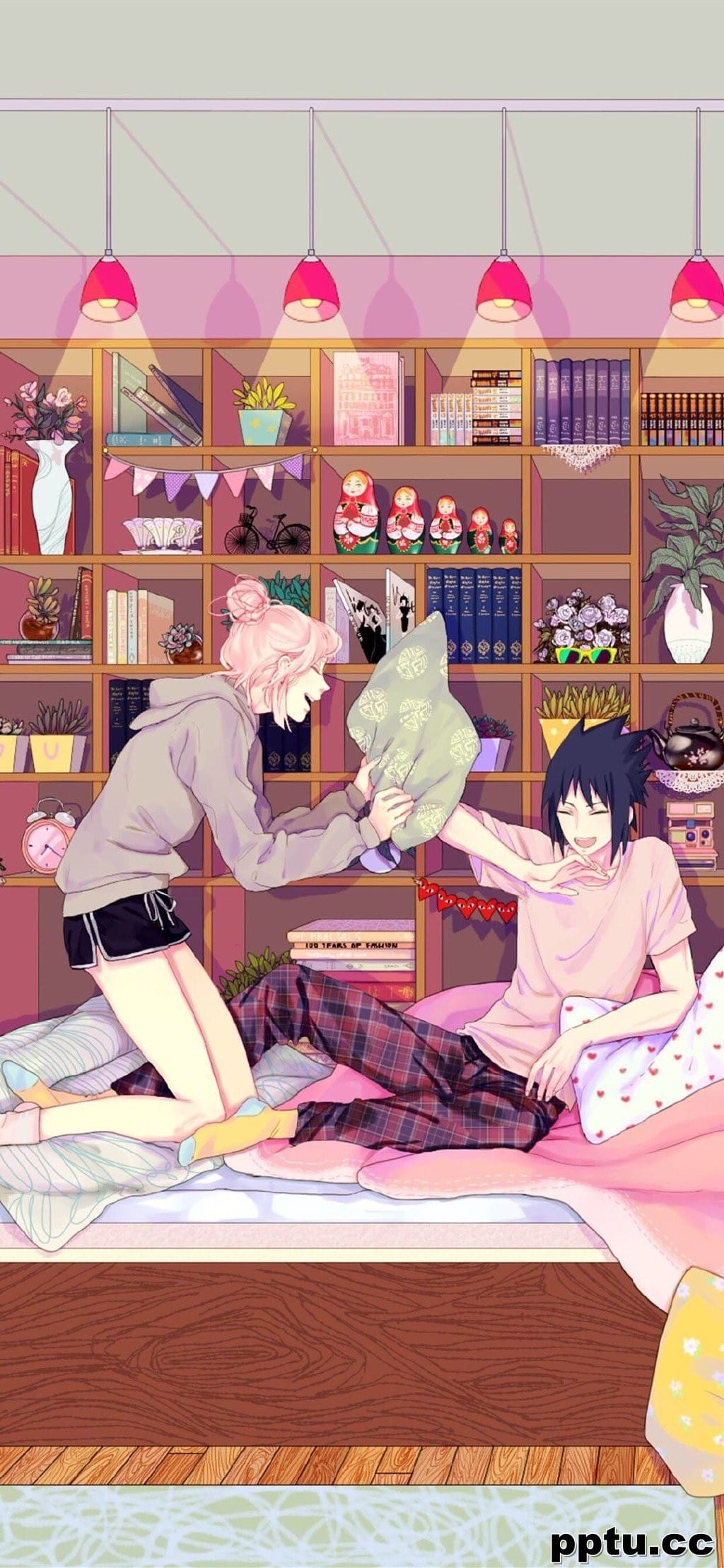 火影忍者人物插画高清手机壁纸