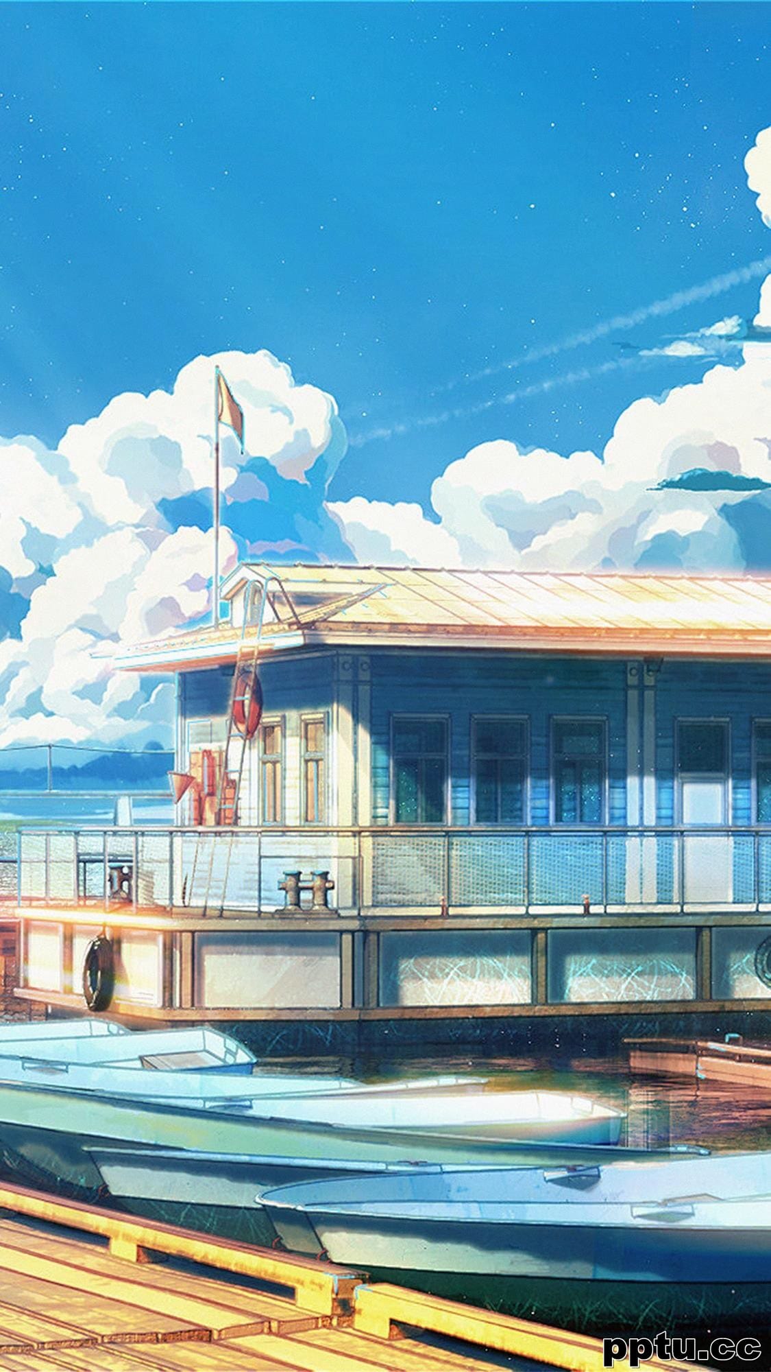 清新唯美二次元动漫场景手机壁纸