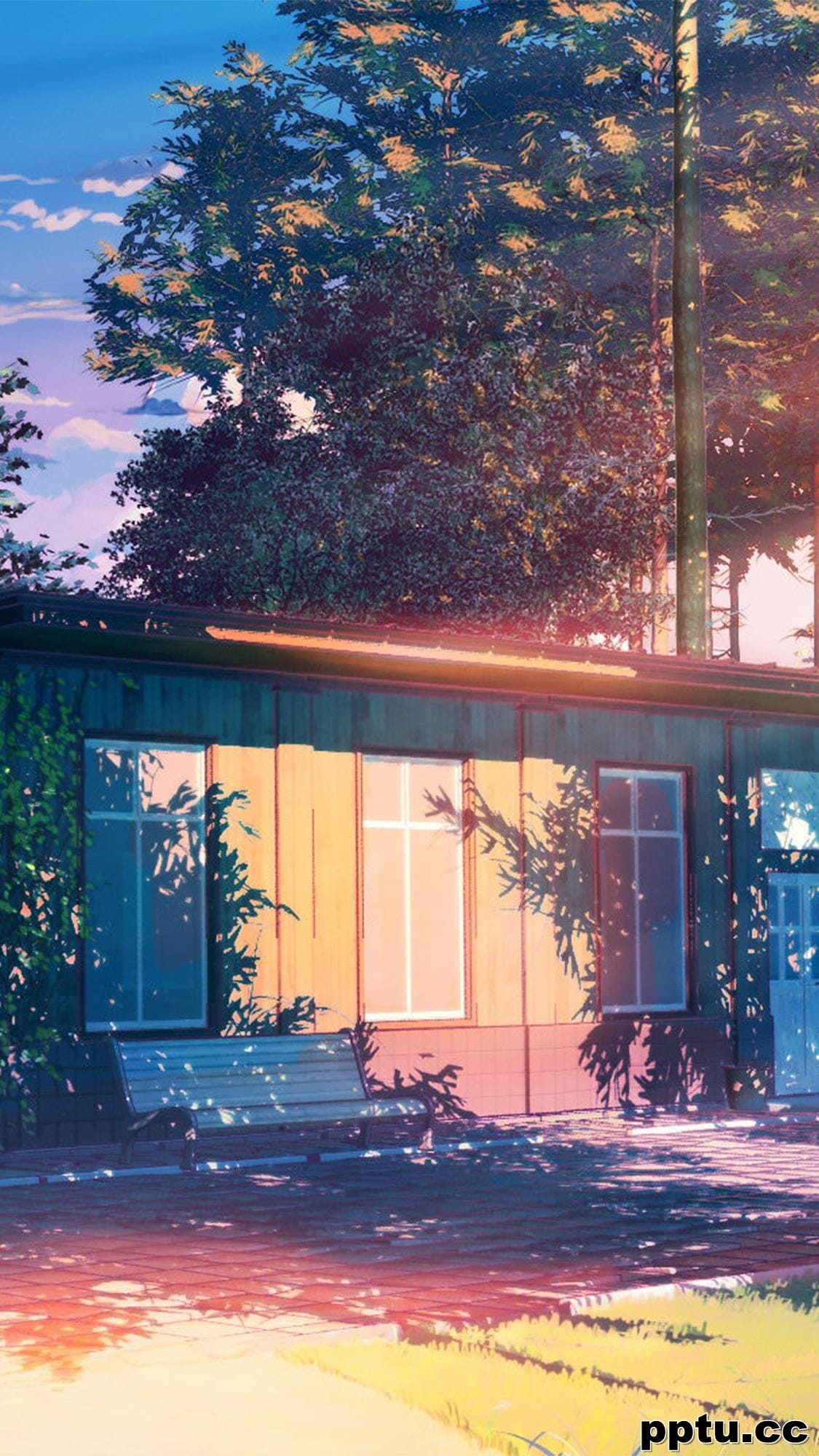 清新唯美二次元动漫场景手机壁纸