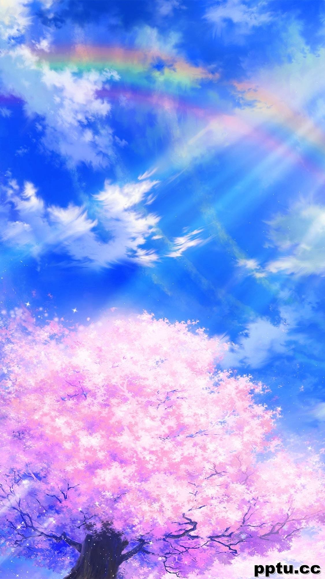 清新唯美二次元动漫场景手机壁纸