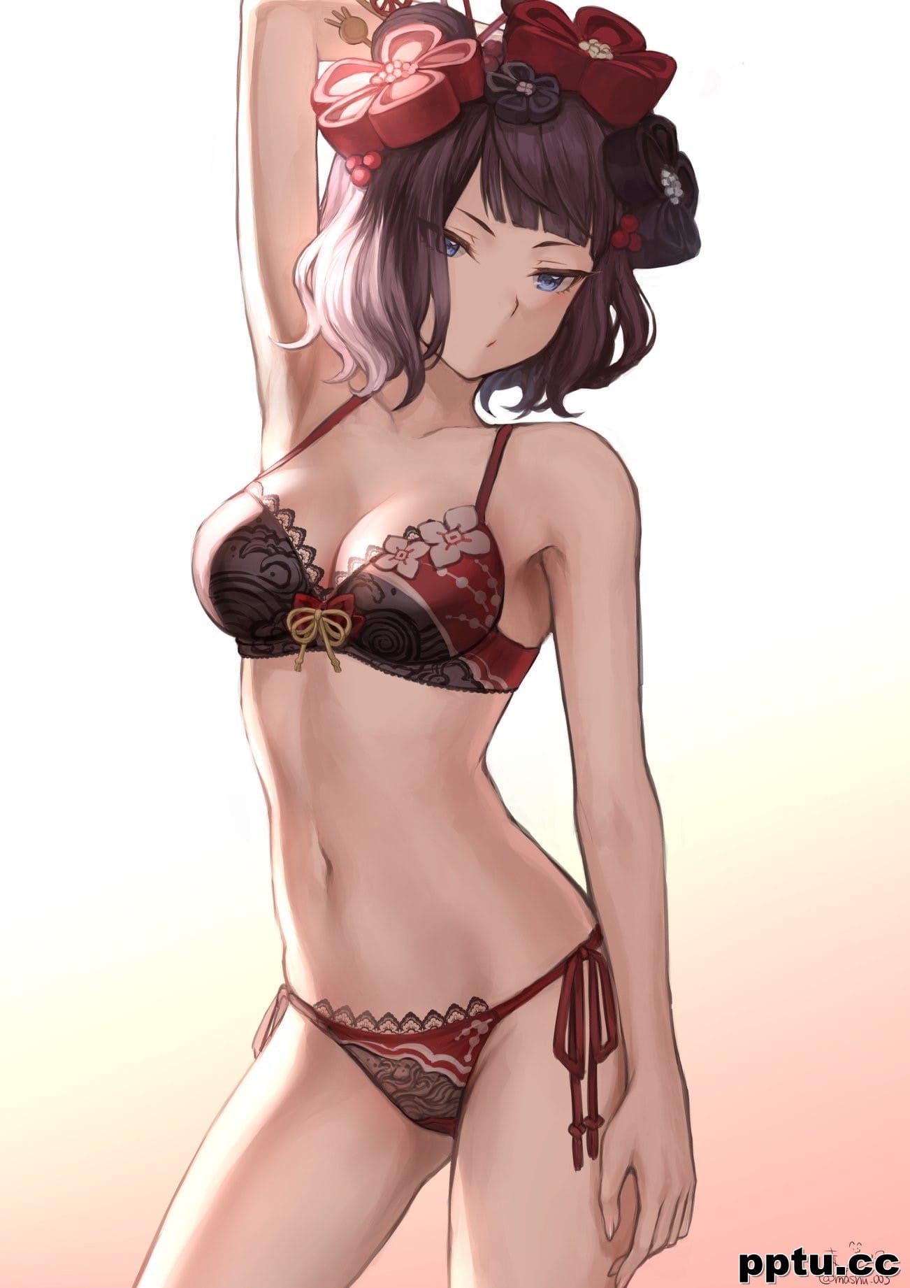 画师ましゅーFGO内衣系列作品-皮皮兔动漫