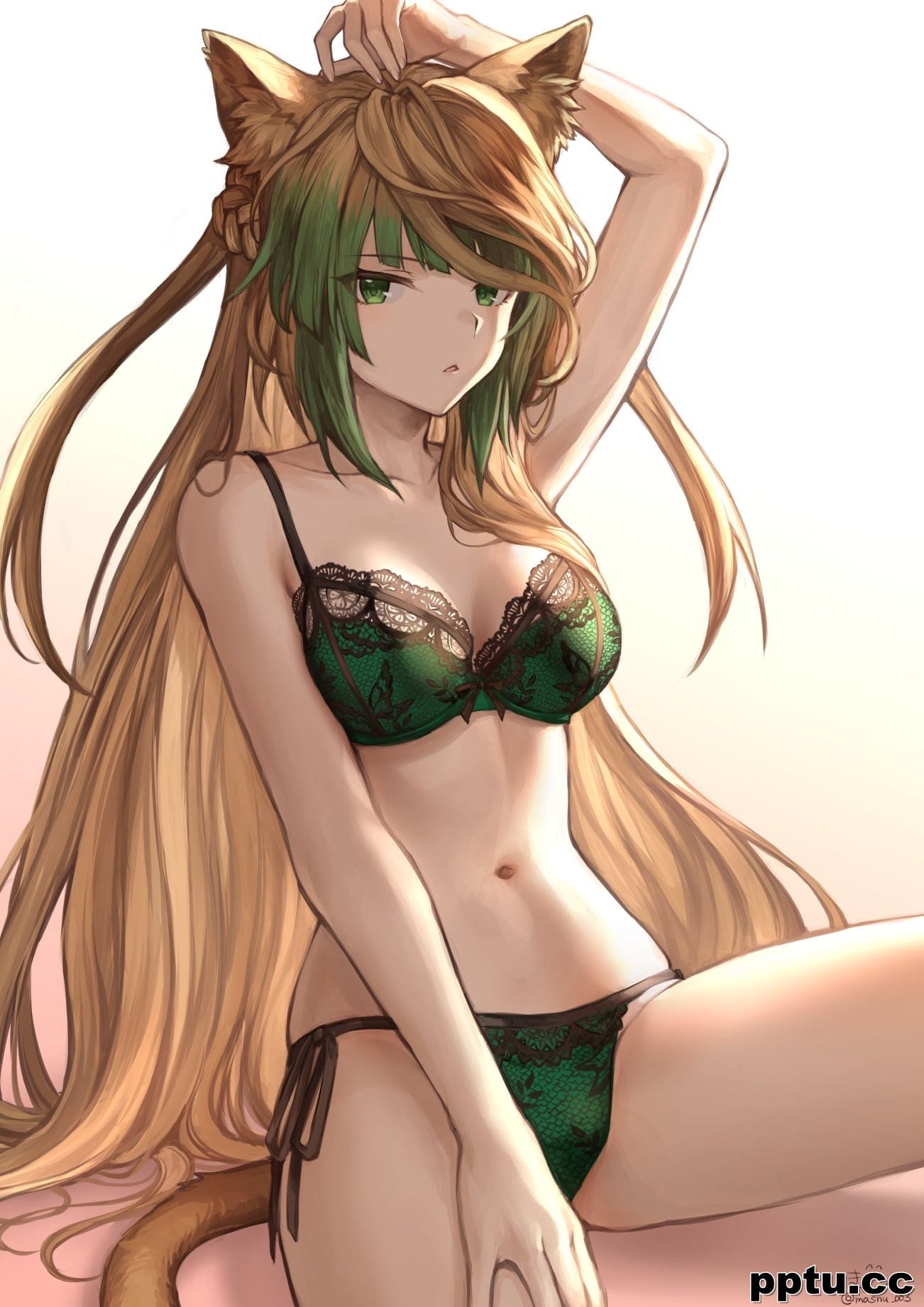 画师ましゅーFGO内衣系列作品