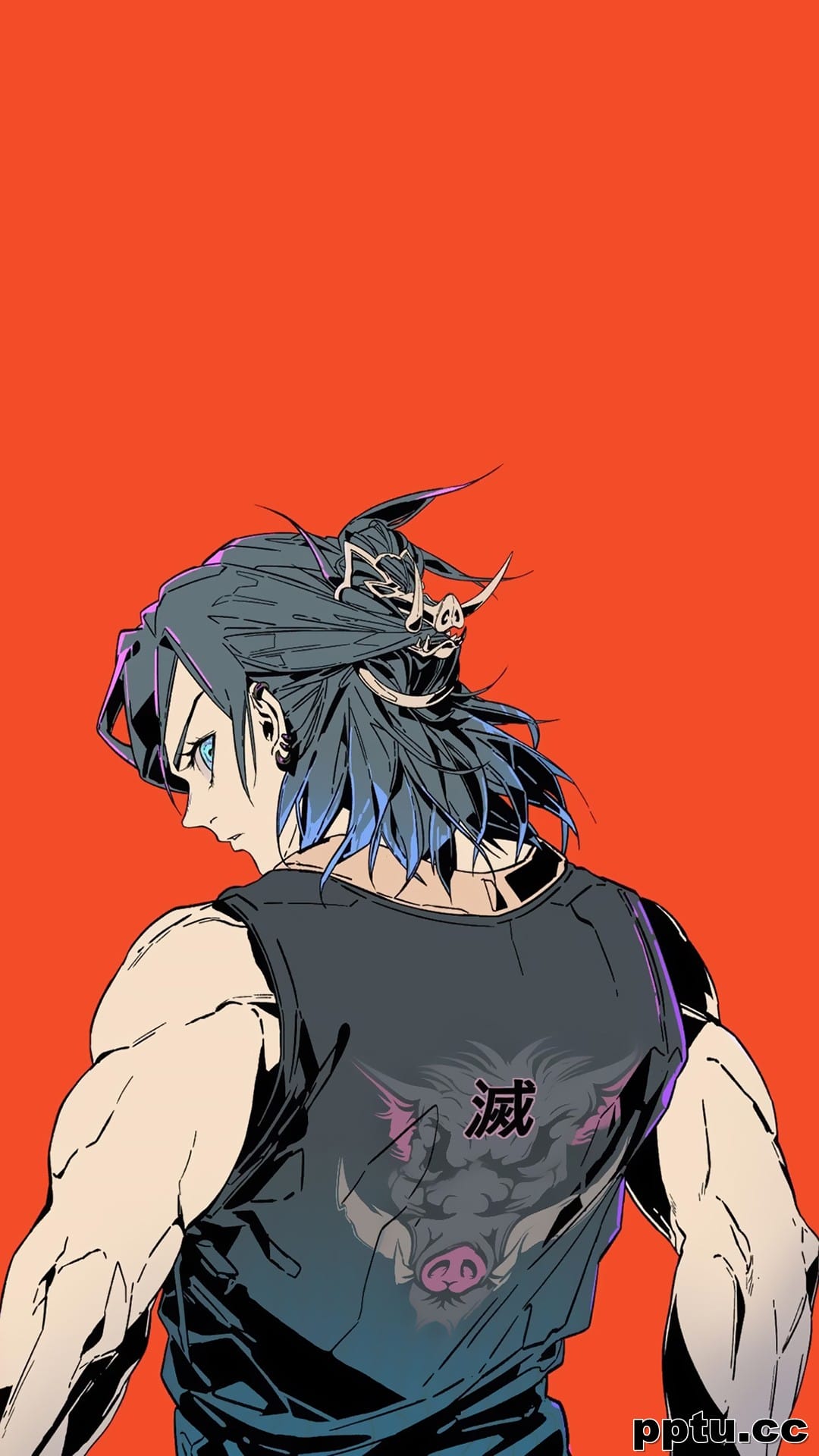 鬼灭之刃潮流风动漫手机壁纸