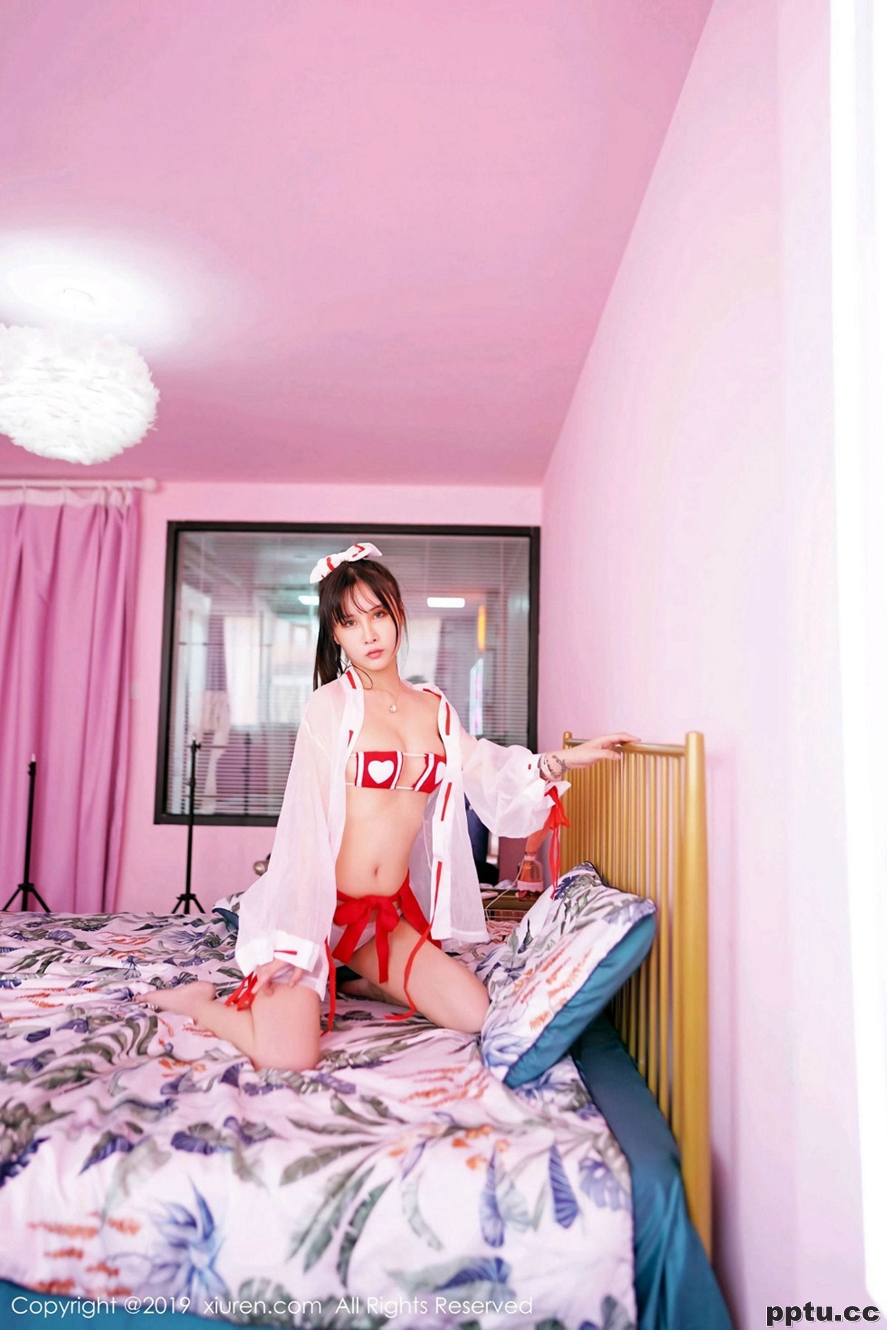 邱淑贝《性感不知火舞与魅惑网袜系列》 [秀人XIUREN] No.1610 写真集