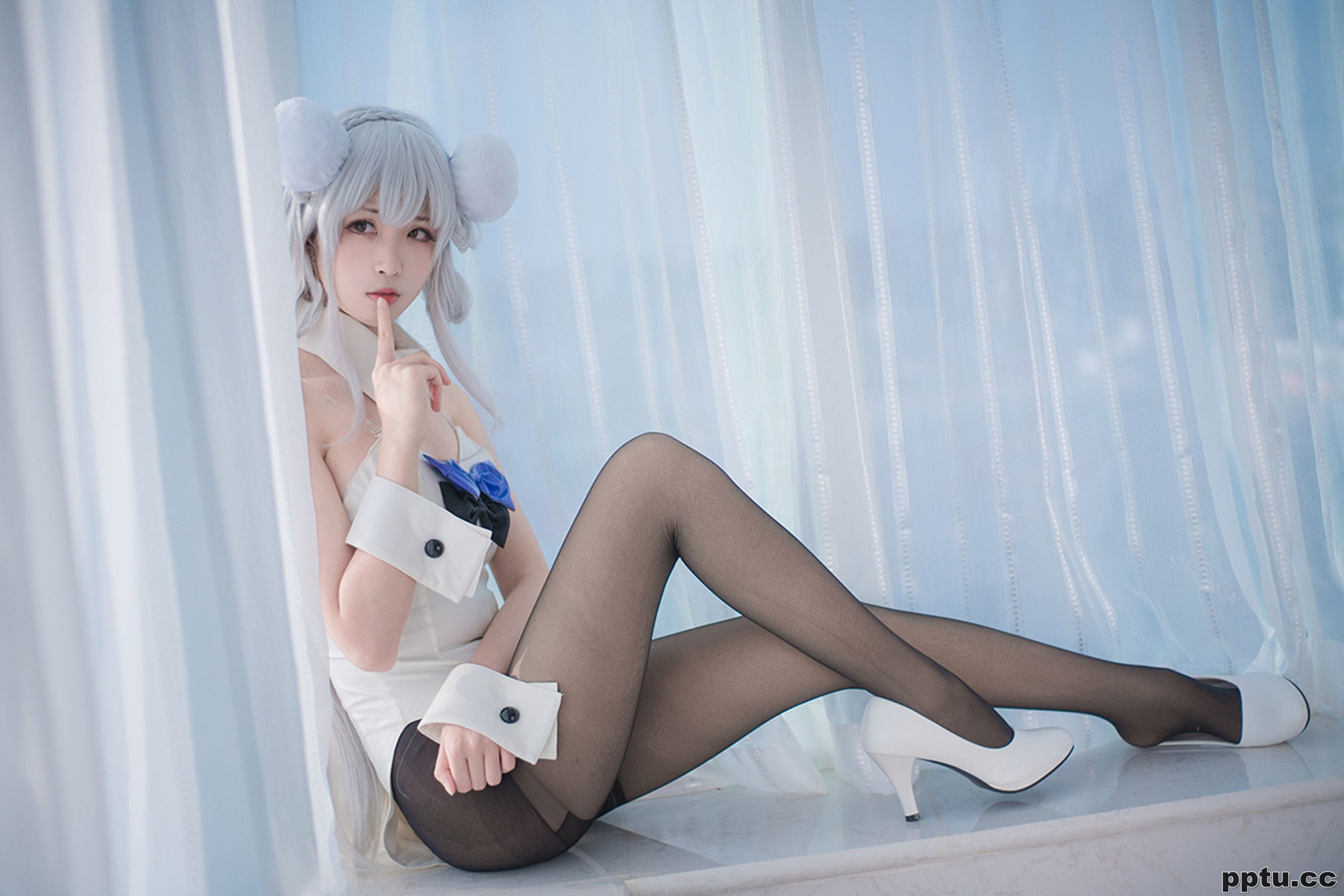 [风之领域] NO.138 黑丝COS萌妹 写真集