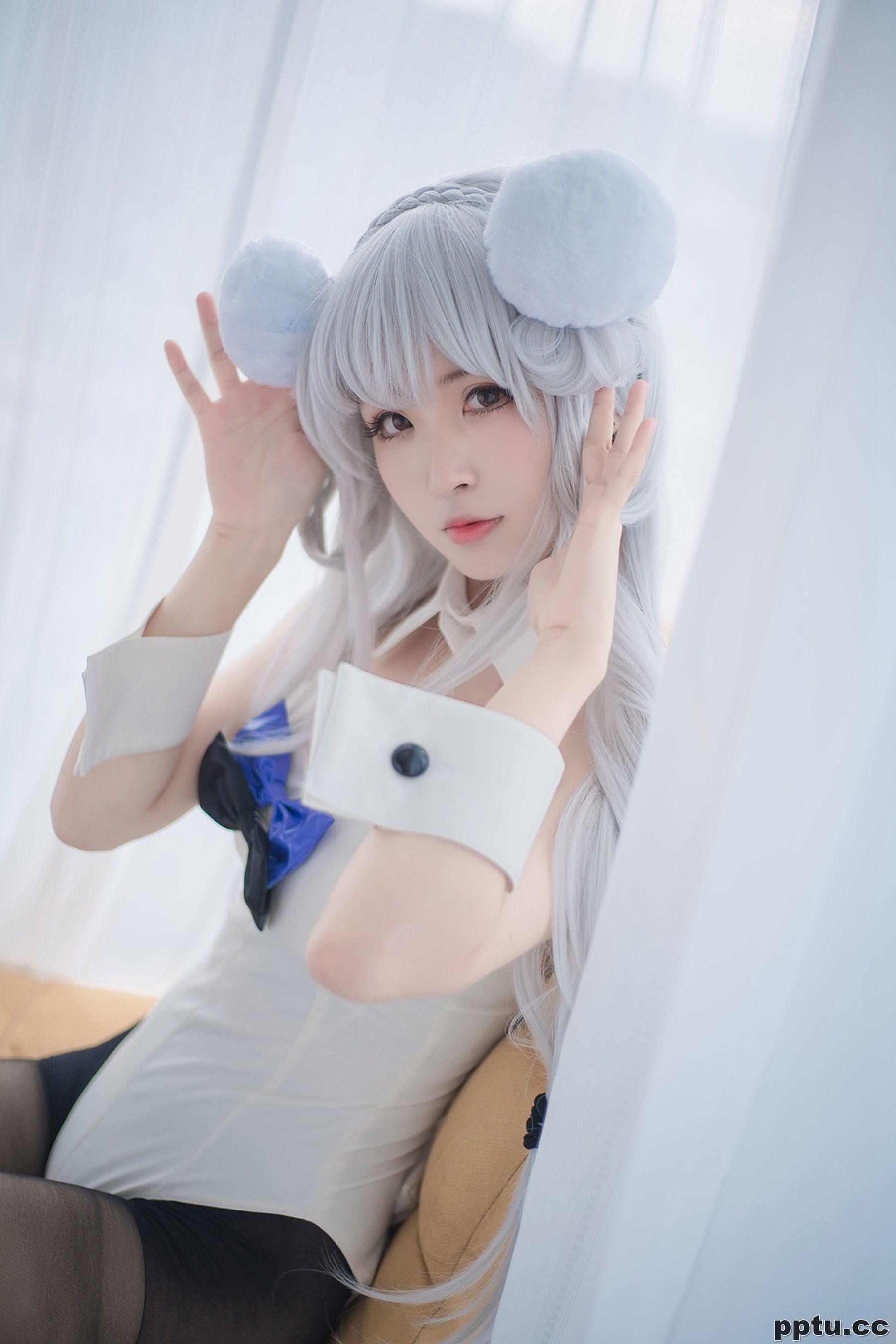 [风之领域] NO.138 黑丝COS萌妹 写真集