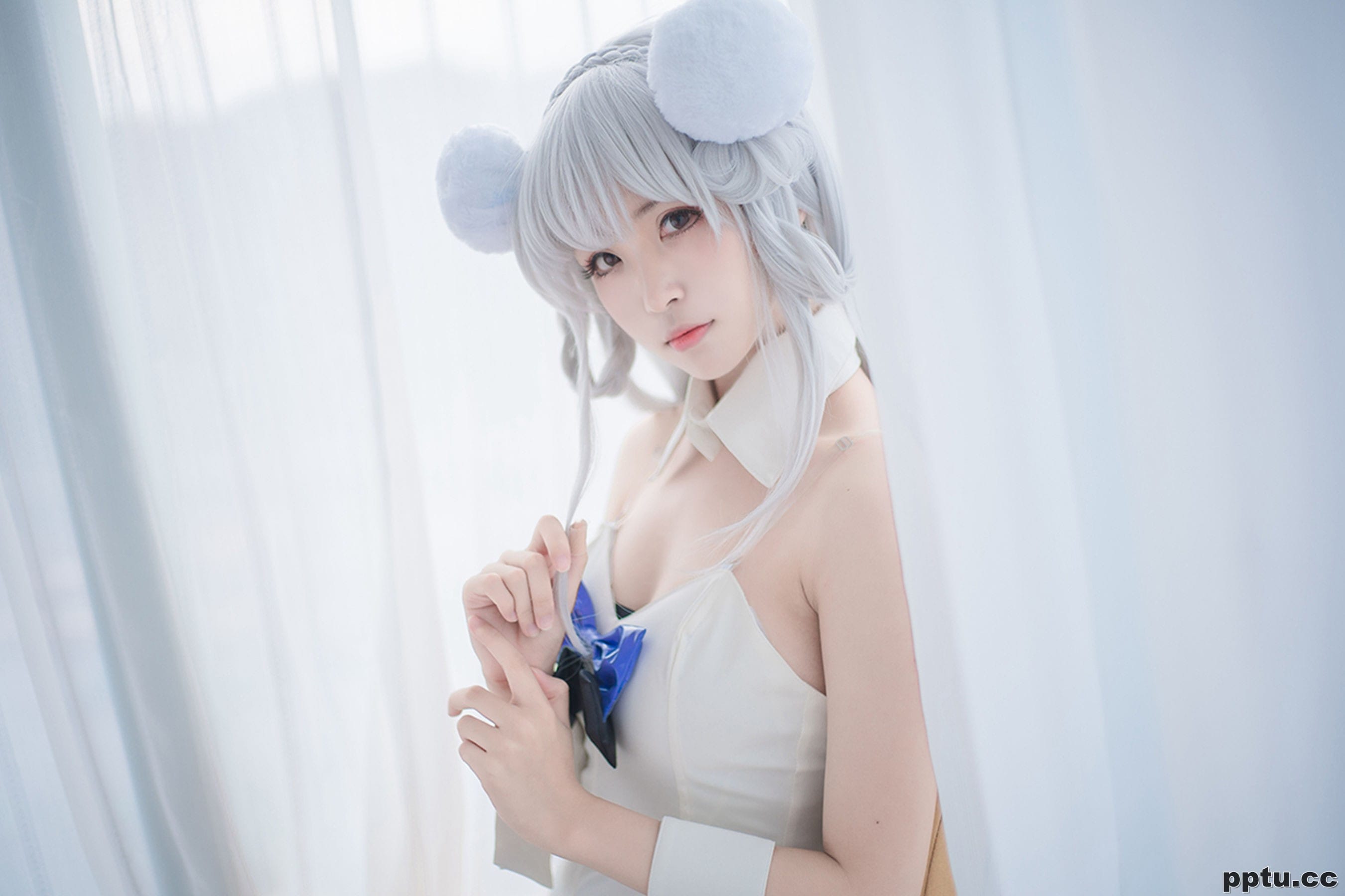 [风之领域] NO.138 黑丝COS萌妹 写真集