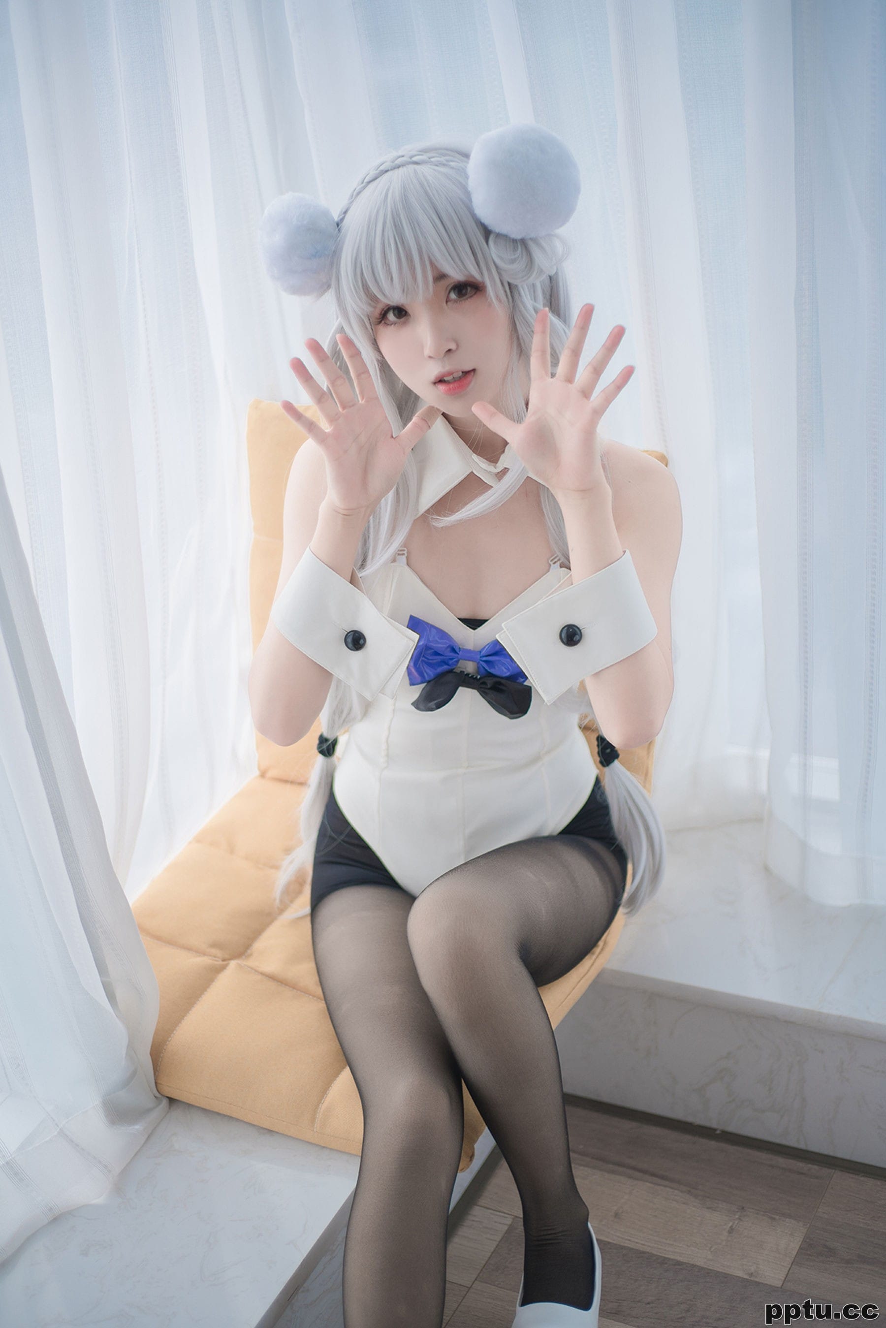 [风之领域] NO.138 黑丝COS萌妹 写真集