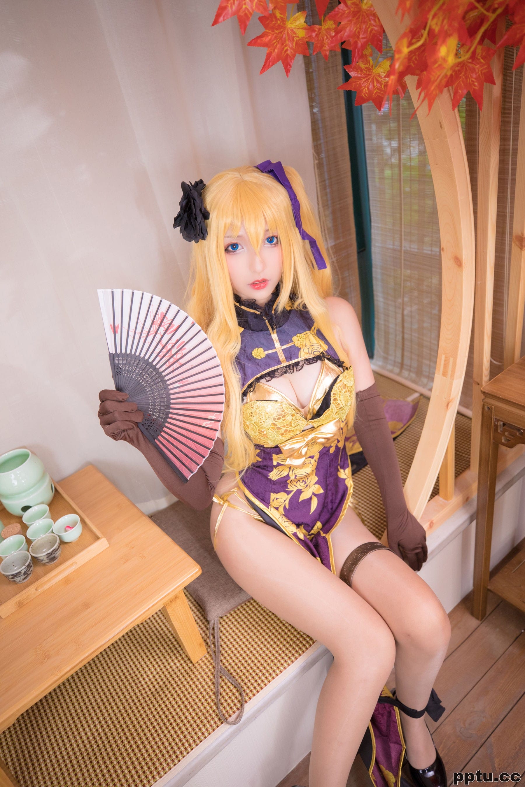 神楽坂真冬《艳娘幻梦谭 - 金莲》 [萝莉COSPLAY] 写真集