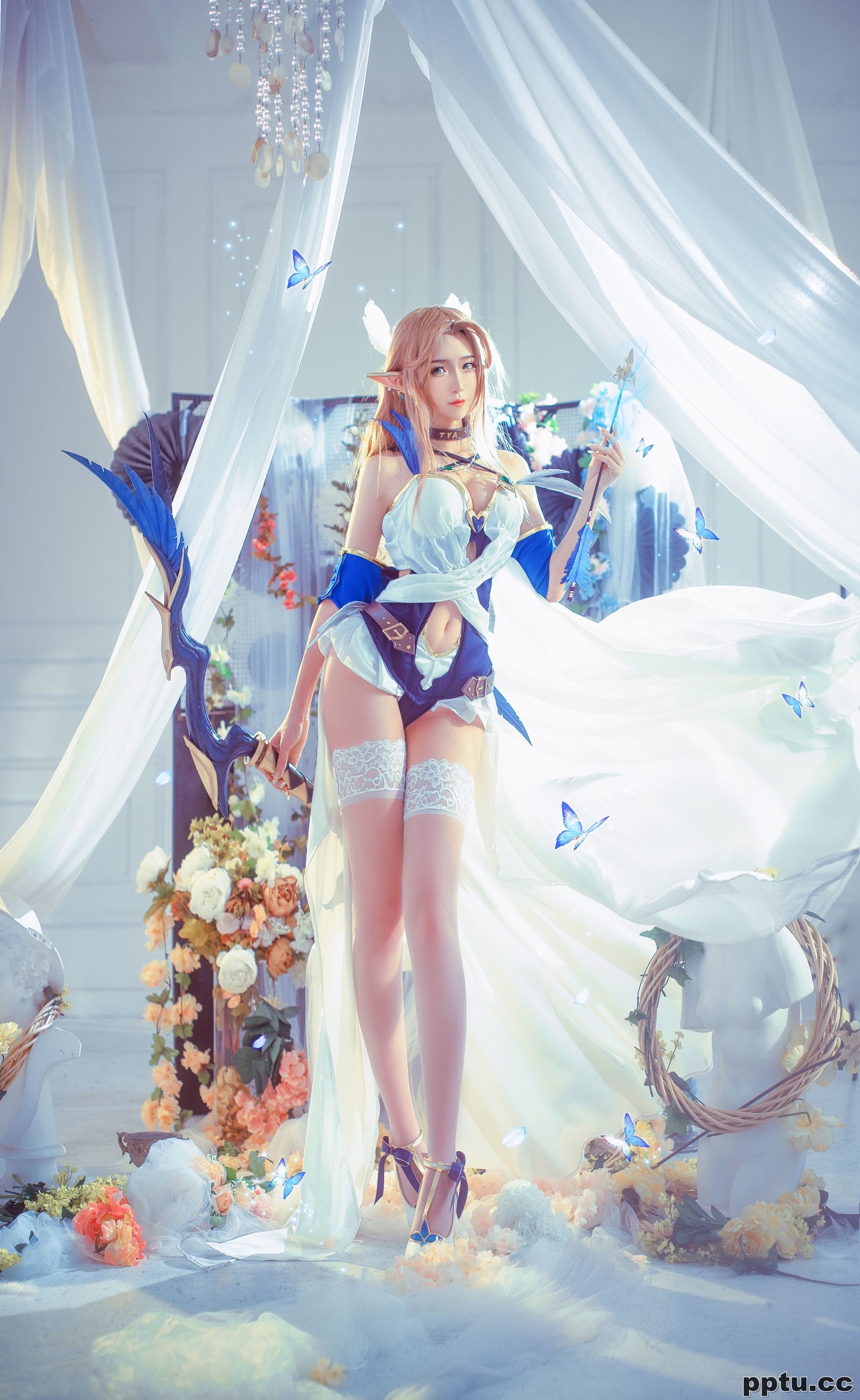 腐团儿Ikaros《蒂雅娘》 [萝莉COS] 写真集-皮皮兔动漫