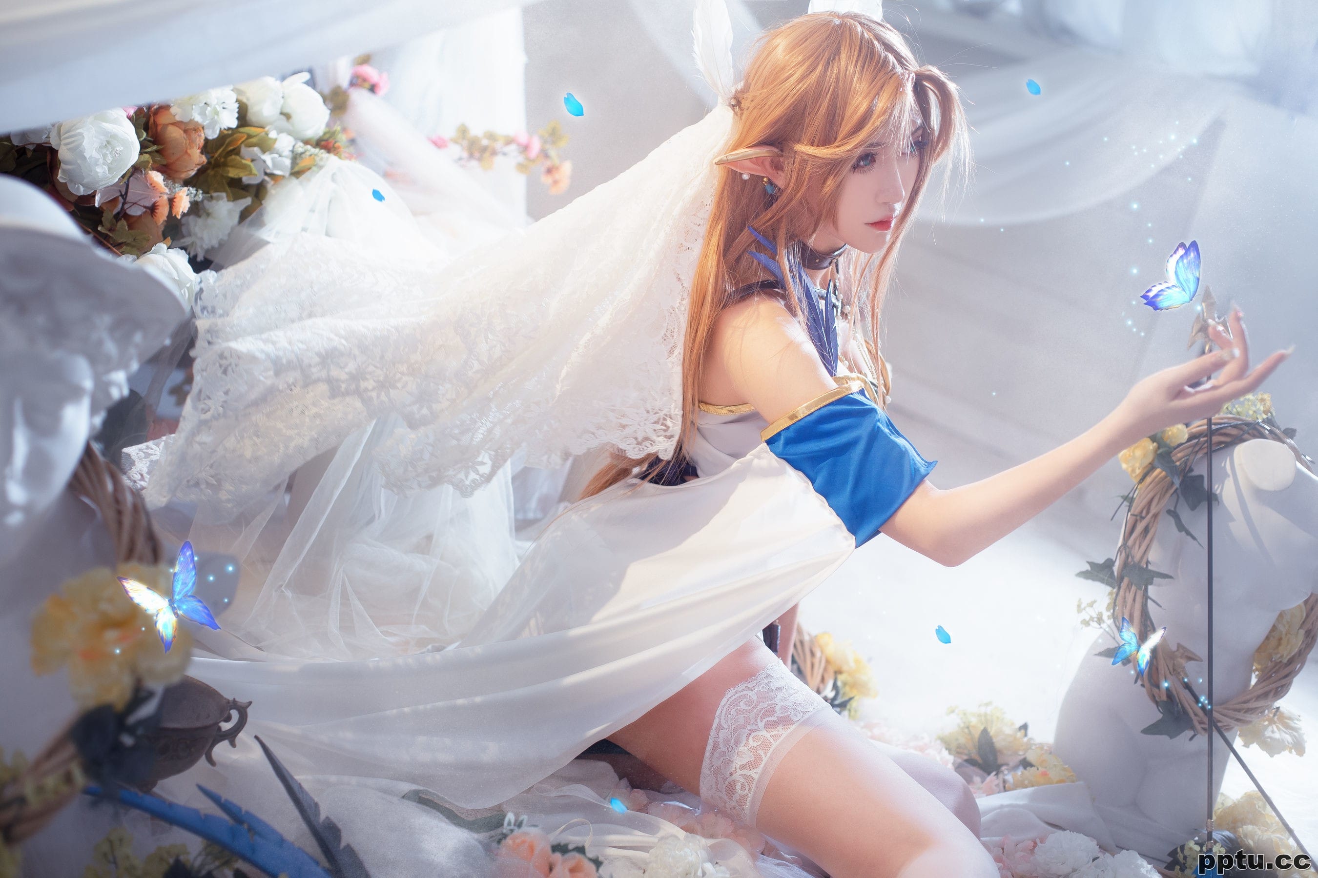 腐团儿Ikaros《蒂雅娘》 [萝莉COS] 写真集