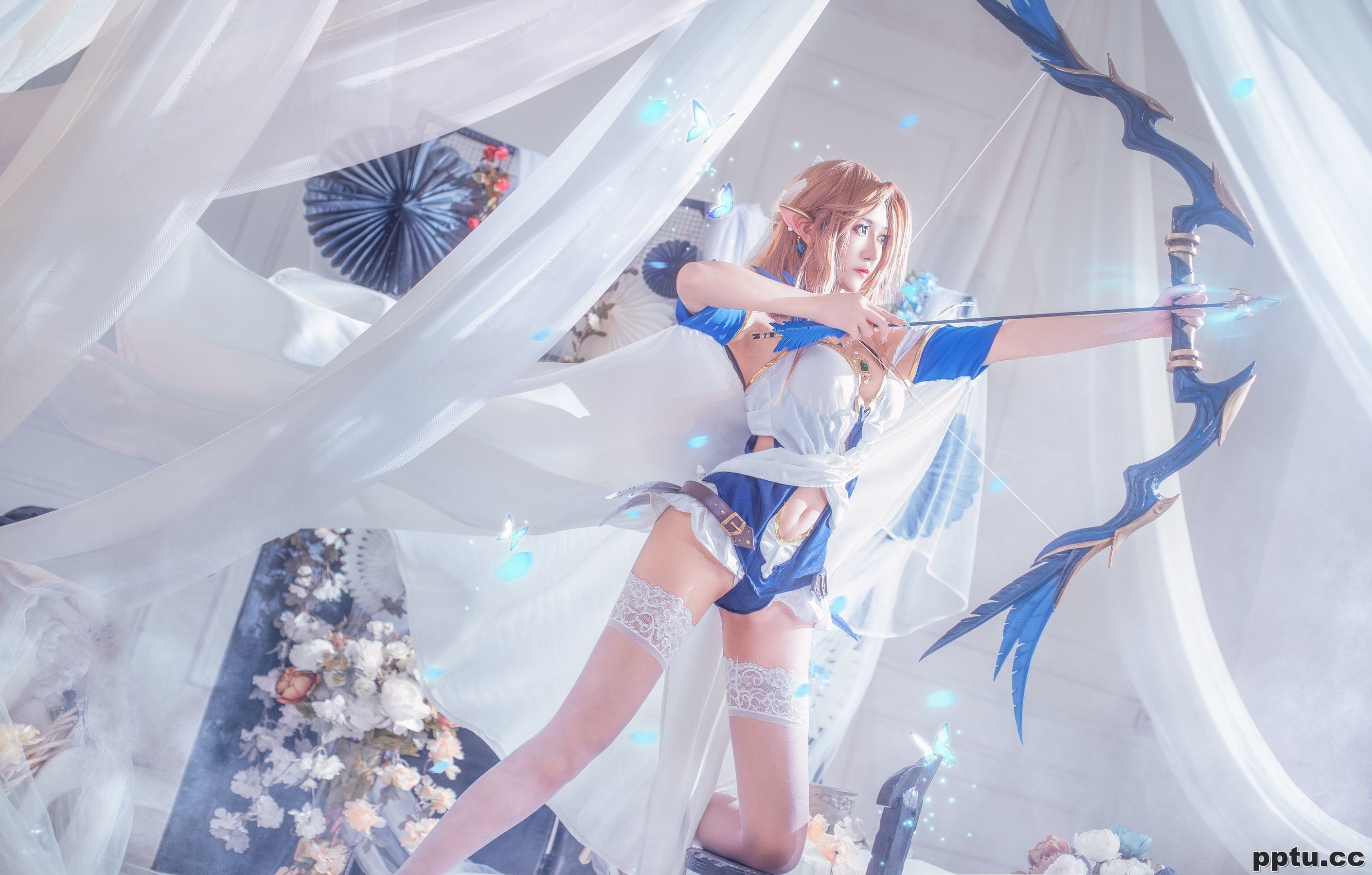 腐团儿Ikaros《蒂雅娘》 [萝莉COS] 写真集