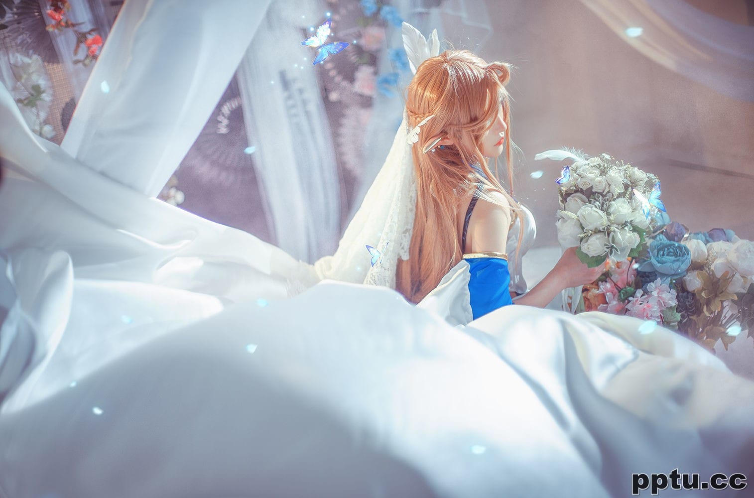 腐团儿Ikaros《蒂雅娘》 [萝莉COS] 写真集