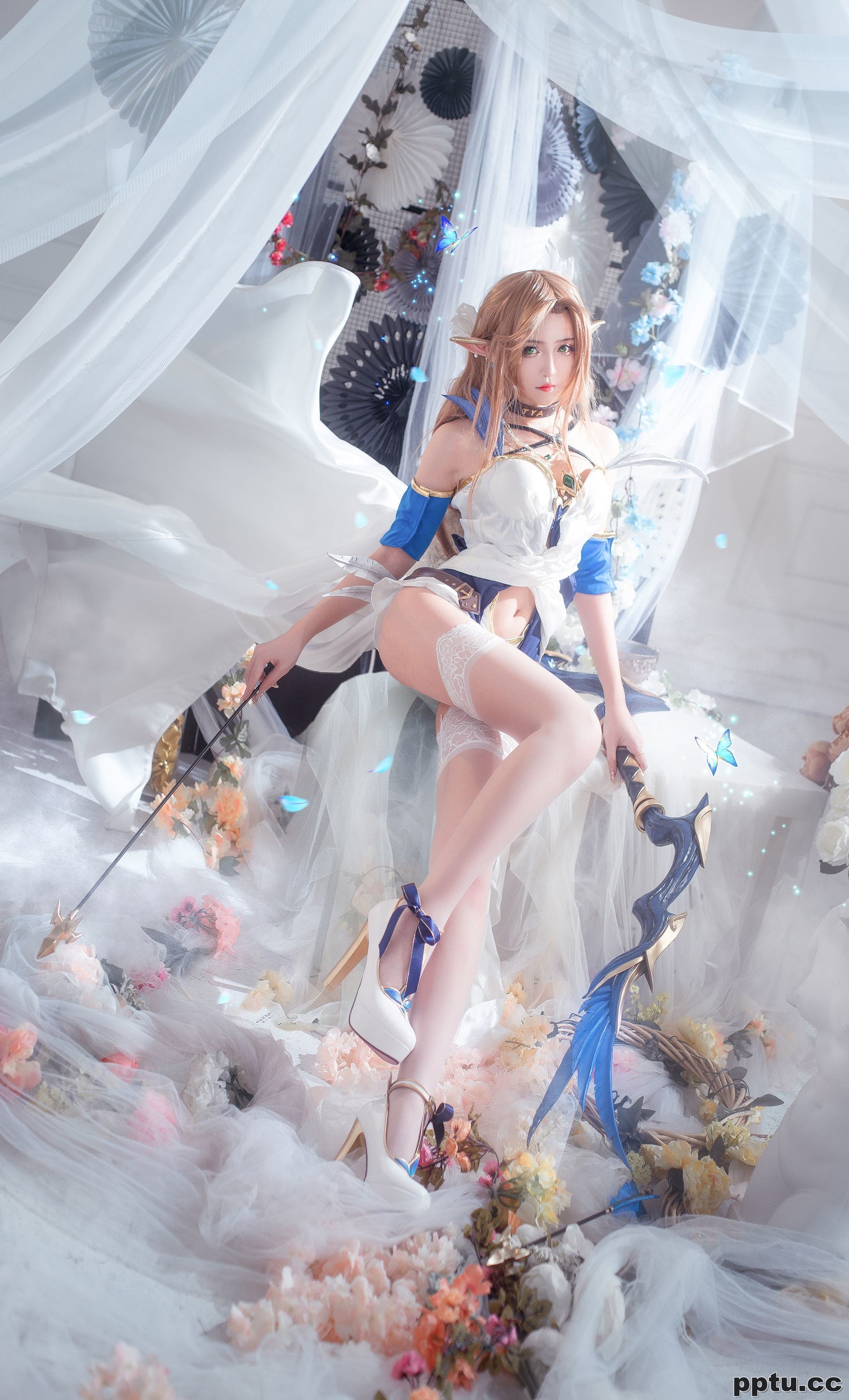 腐团儿Ikaros《蒂雅娘》 [萝莉COS] 写真集