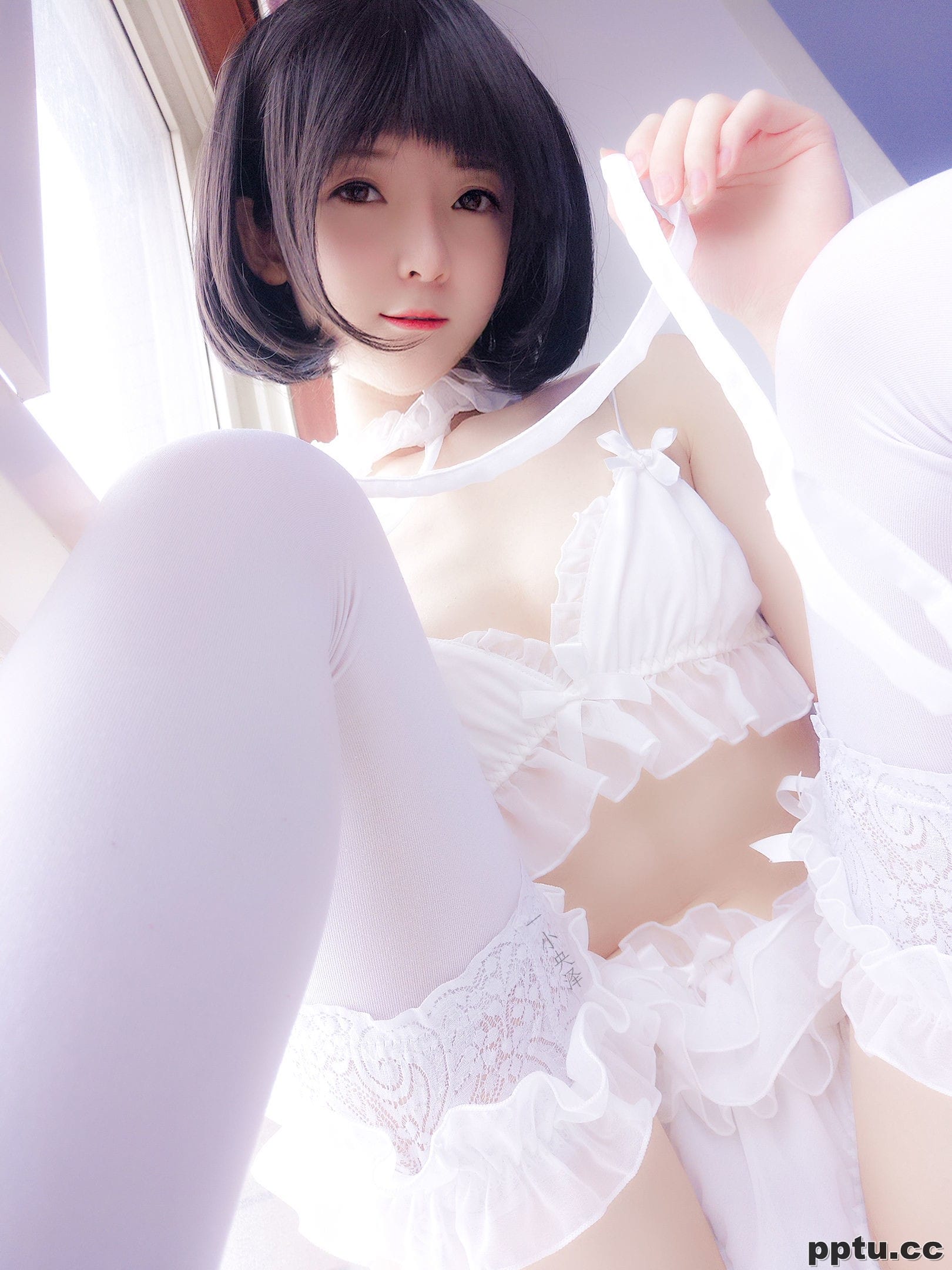 COSER一小央泽《赫提亚斯+黑兔+私摄》 [COSPLAY美女] 写真集-皮皮兔动漫