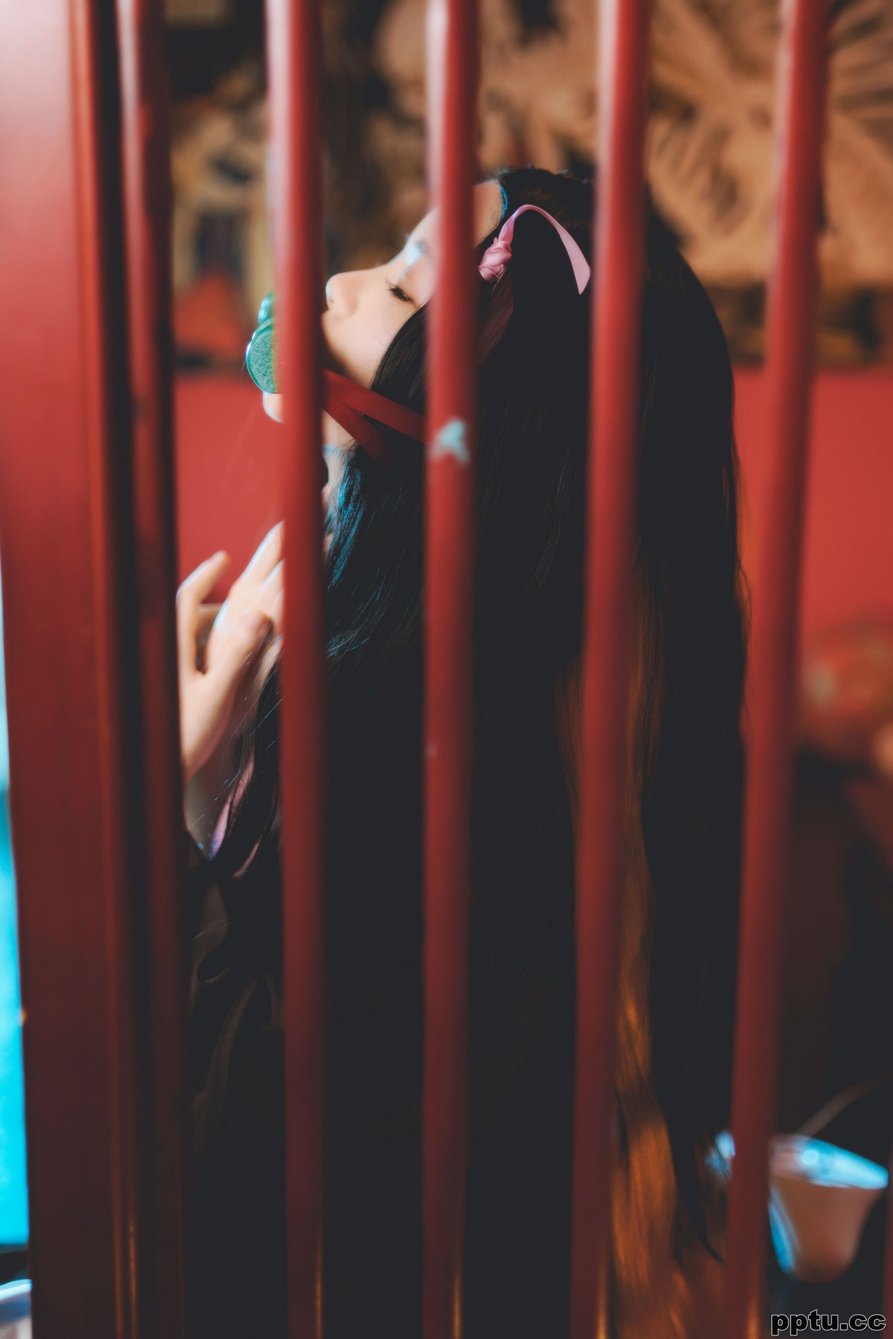 桜桃喵《灶门祢豆子》 [萝莉COS] 写真集