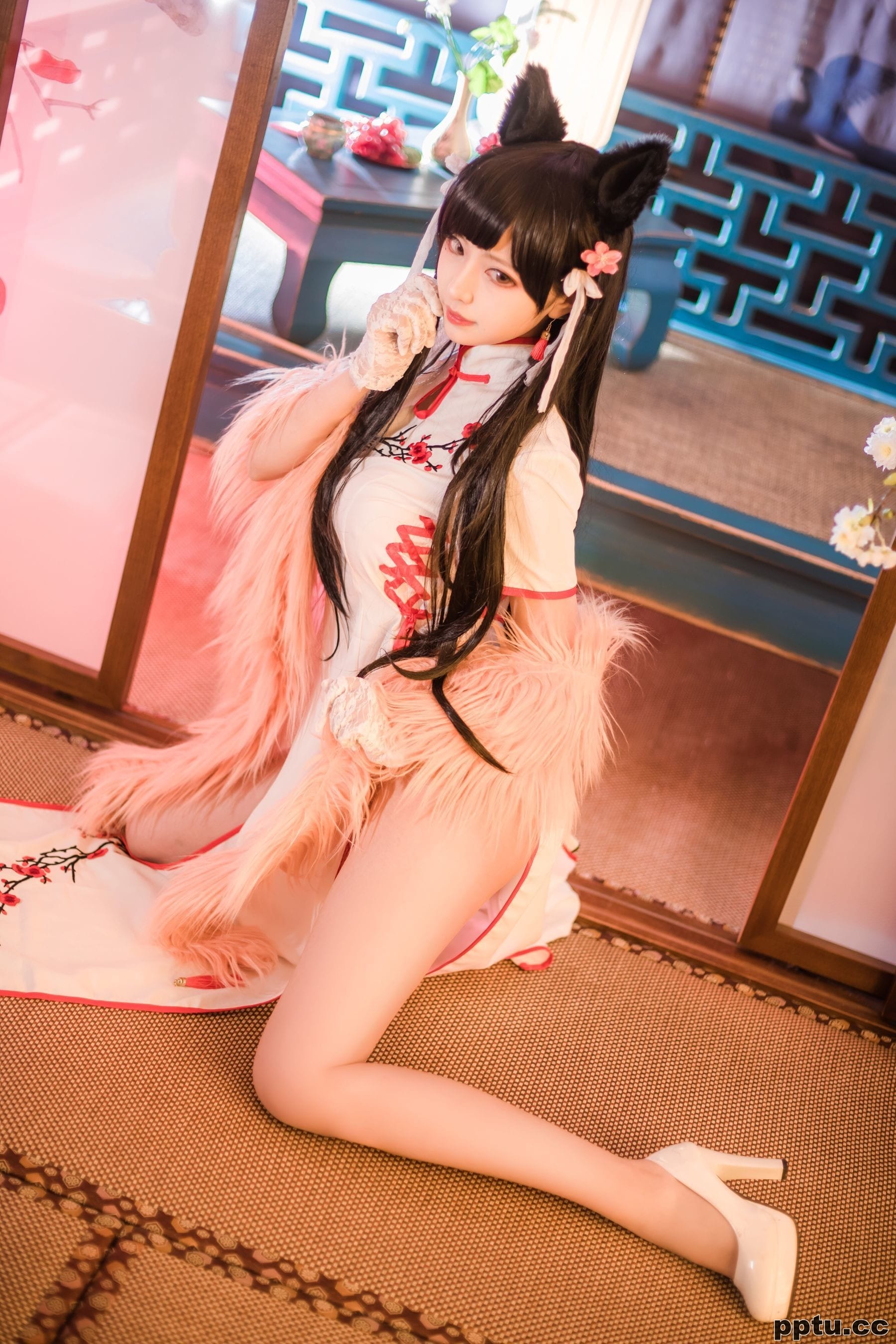 Shika小鹿鹿《爱宕旗袍》 [COSPLAY福利] 写真集-皮皮兔动漫