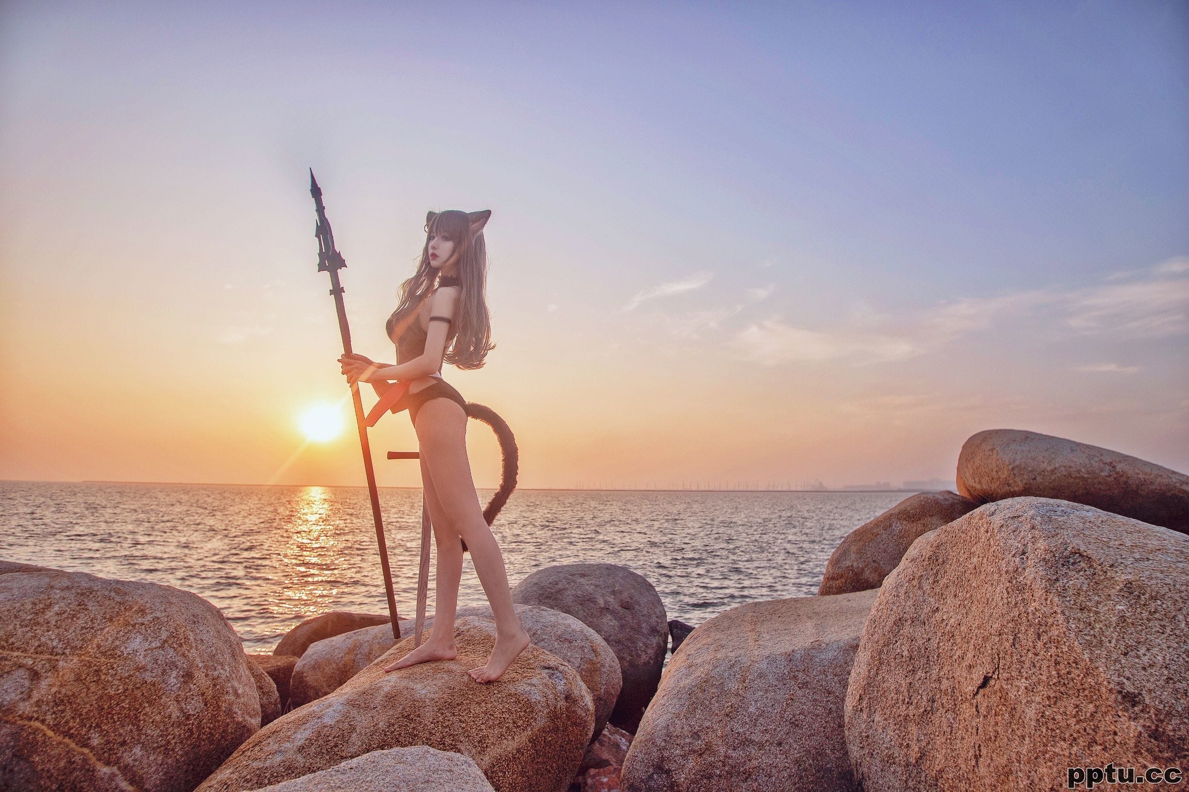 Shika小鹿鹿《天火泳装》 [COSPLAY福利] 写真集