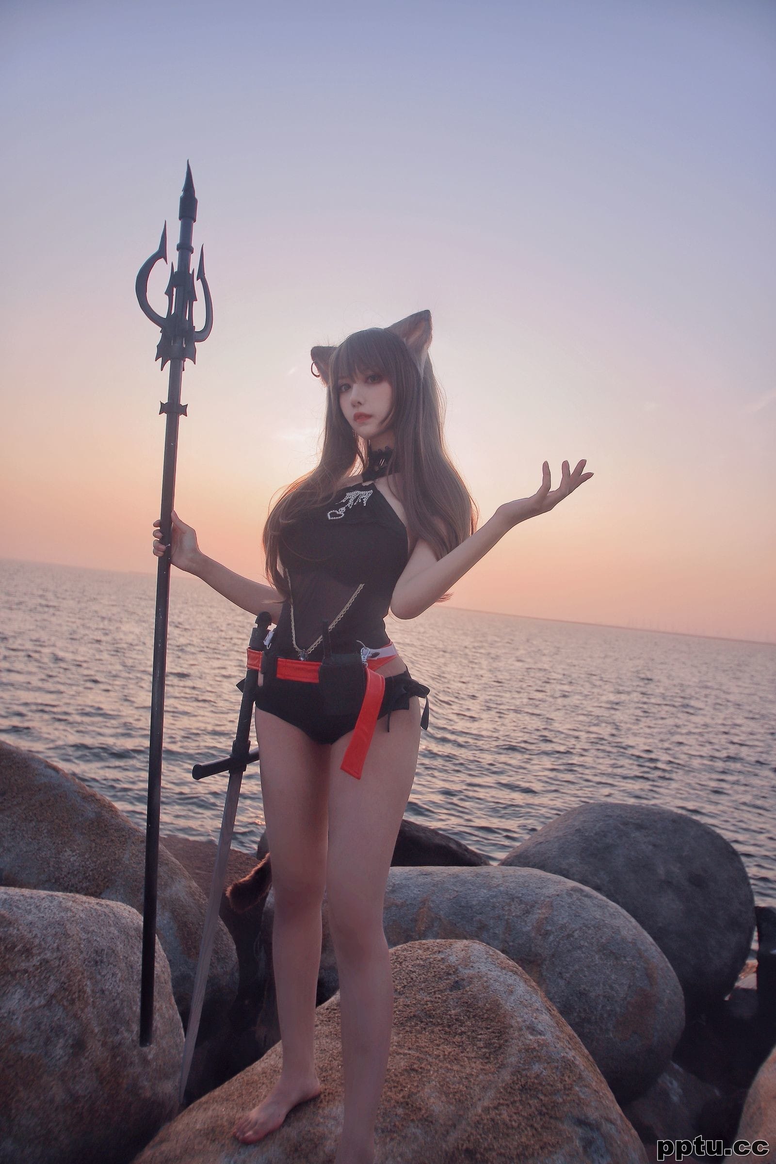 Shika小鹿鹿《天火泳装》 [COSPLAY福利] 写真集