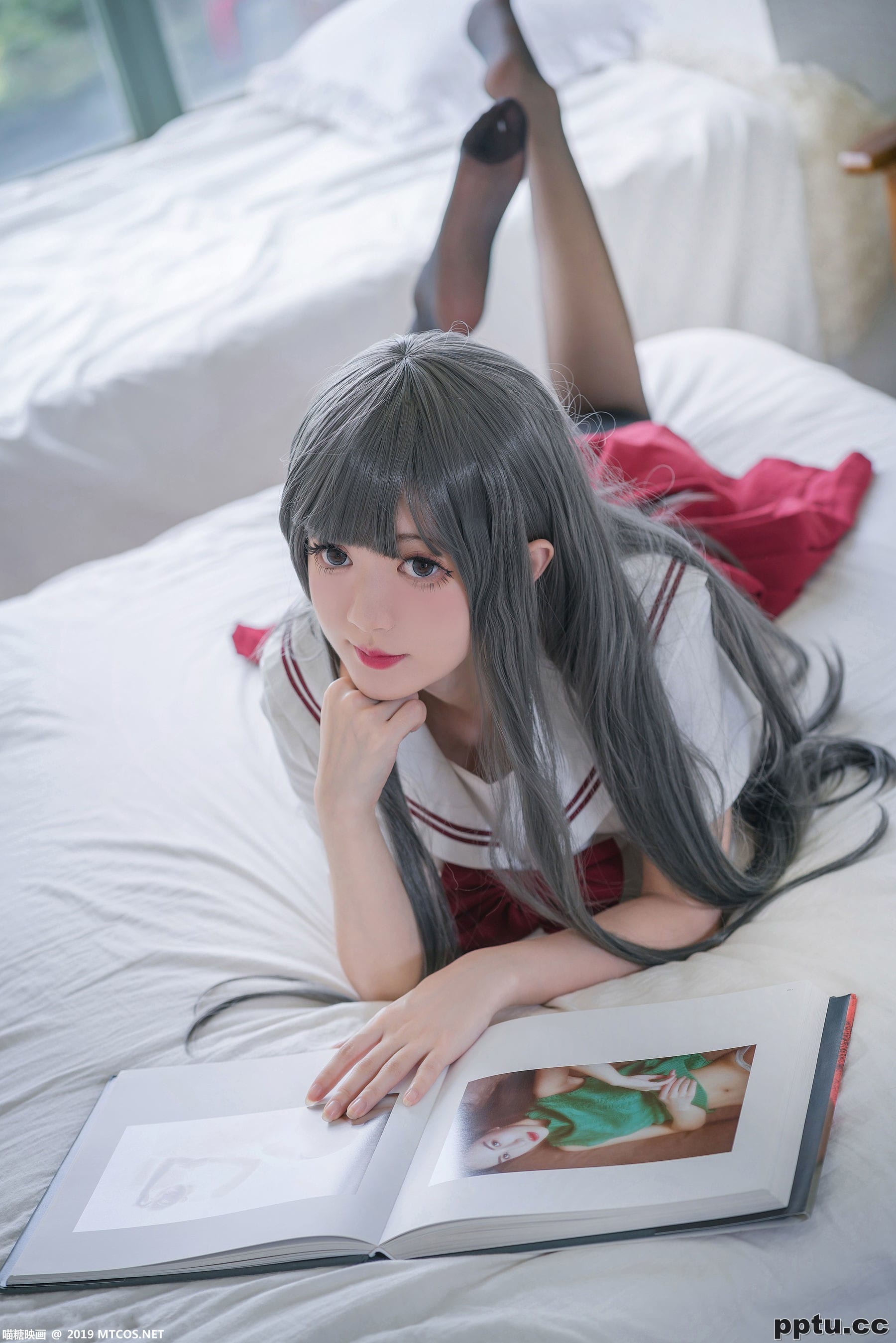 《白发魔女》 [喵糖映画] VOL.017 写真集-皮皮兔动漫