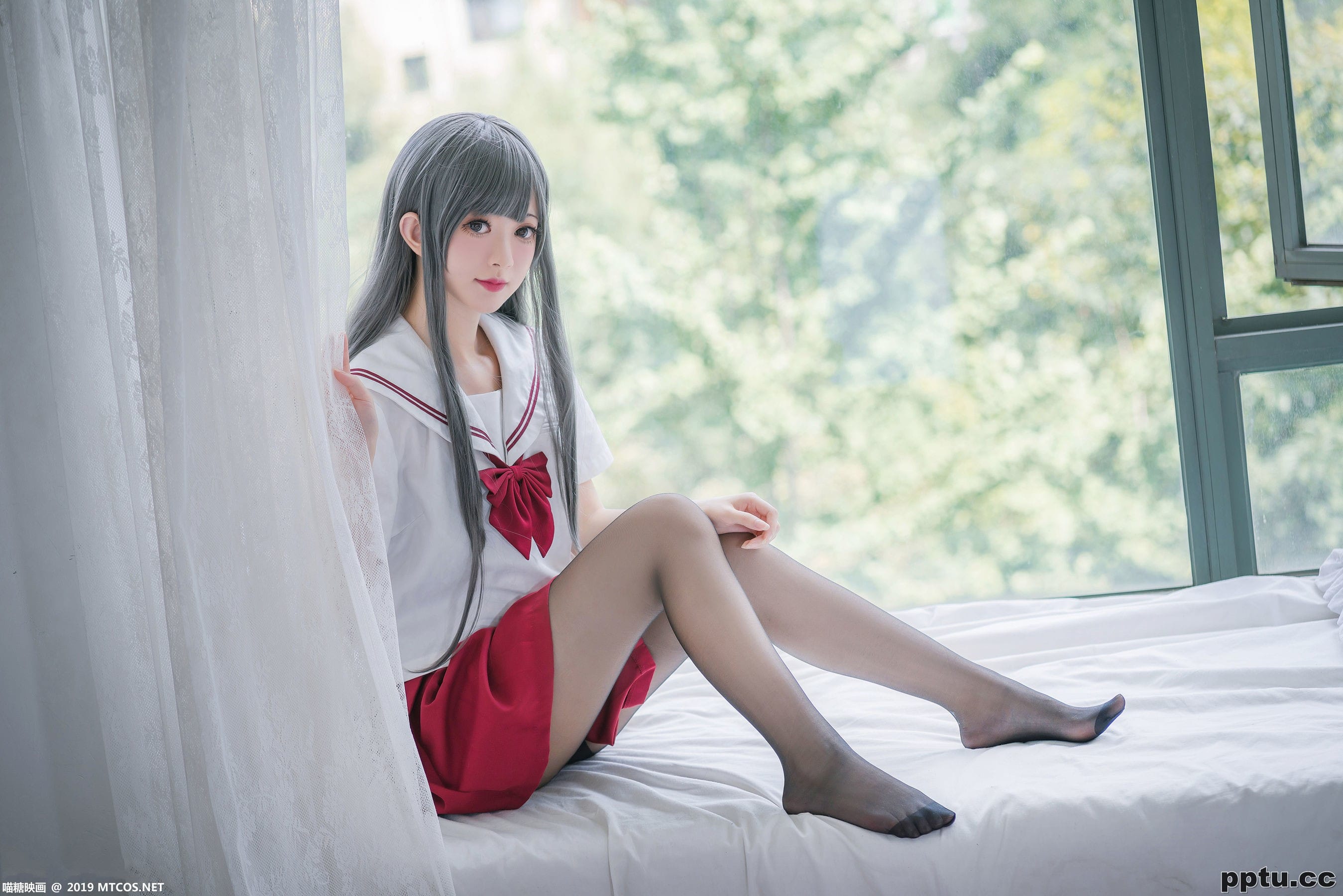 《白发魔女》 [喵糖映画] VOL.017 写真集