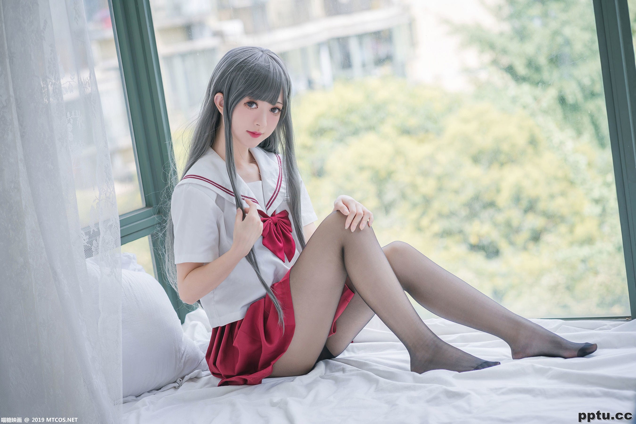 《白发魔女》 [喵糖映画] VOL.017 写真集