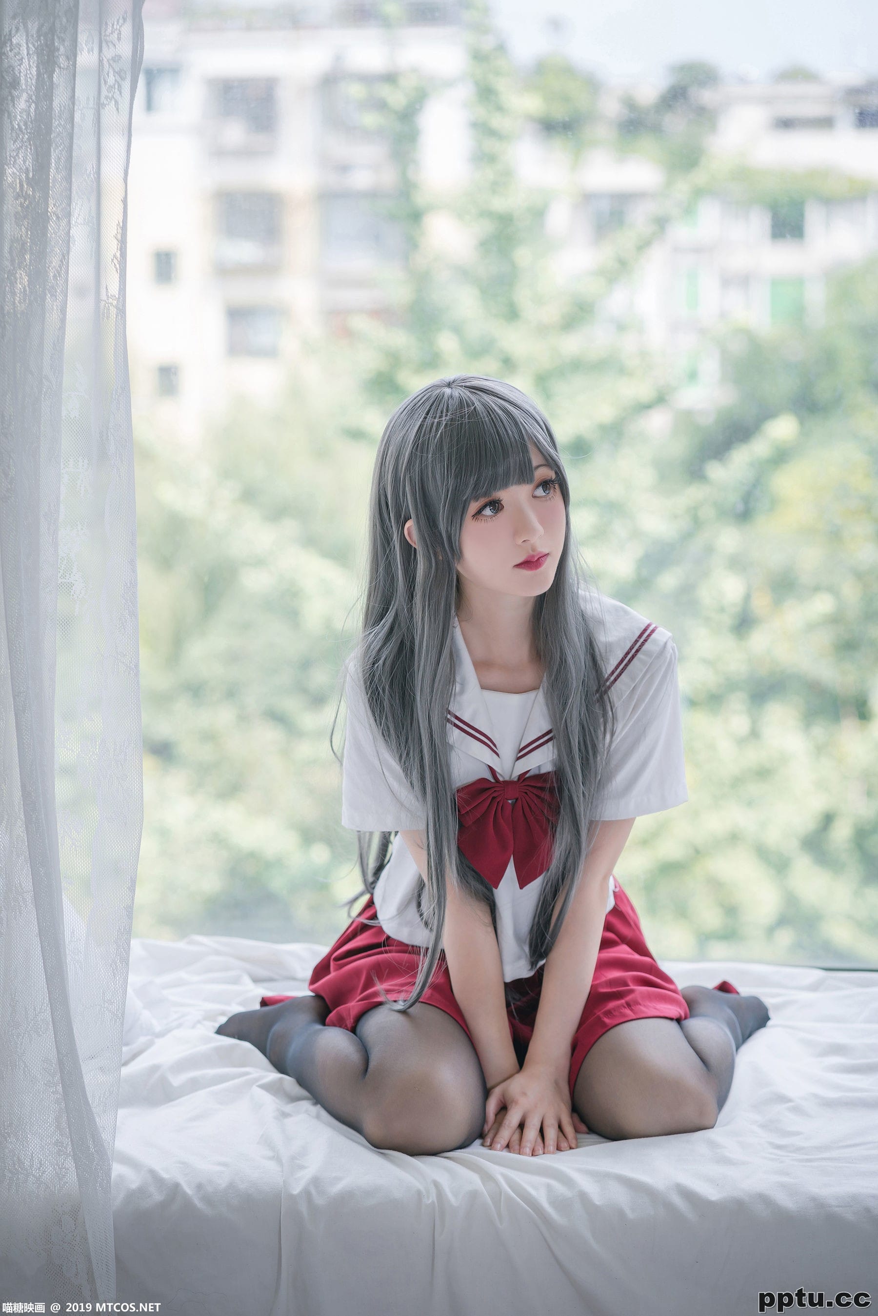 《白发魔女》 [喵糖映画] VOL.017 写真集