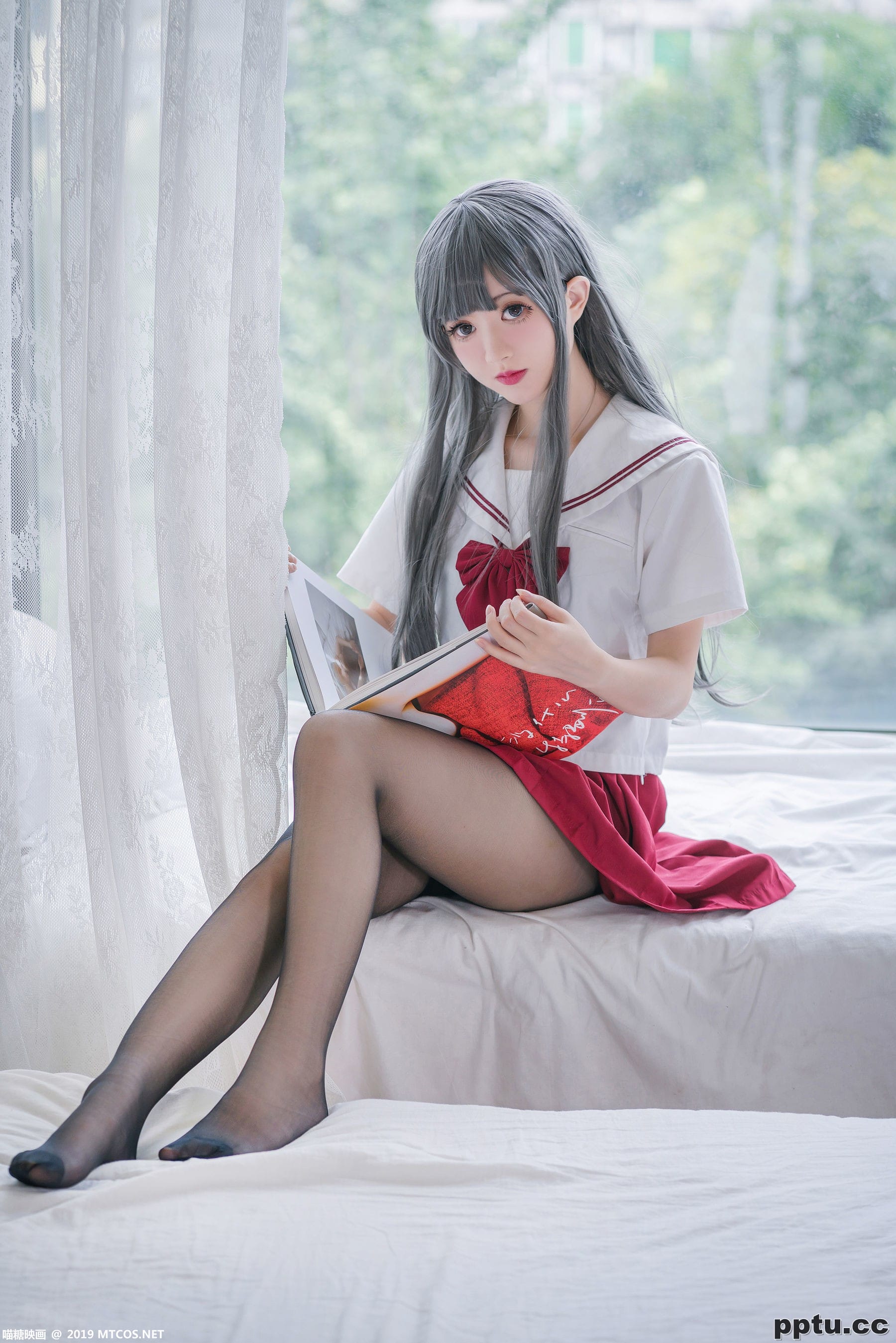 《白发魔女》 [喵糖映画] VOL.017 写真集