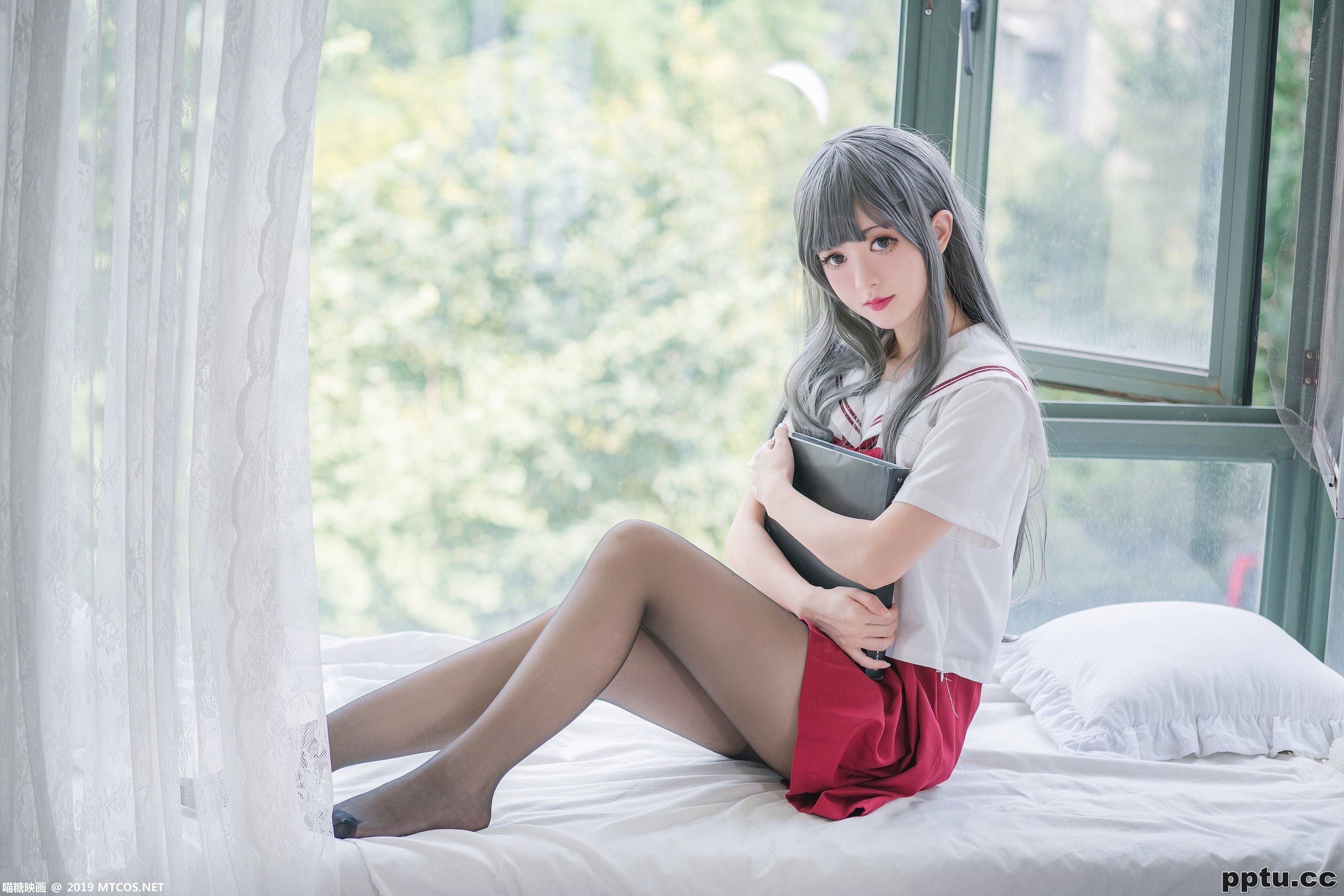 《白发魔女》 [喵糖映画] VOL.017 写真集