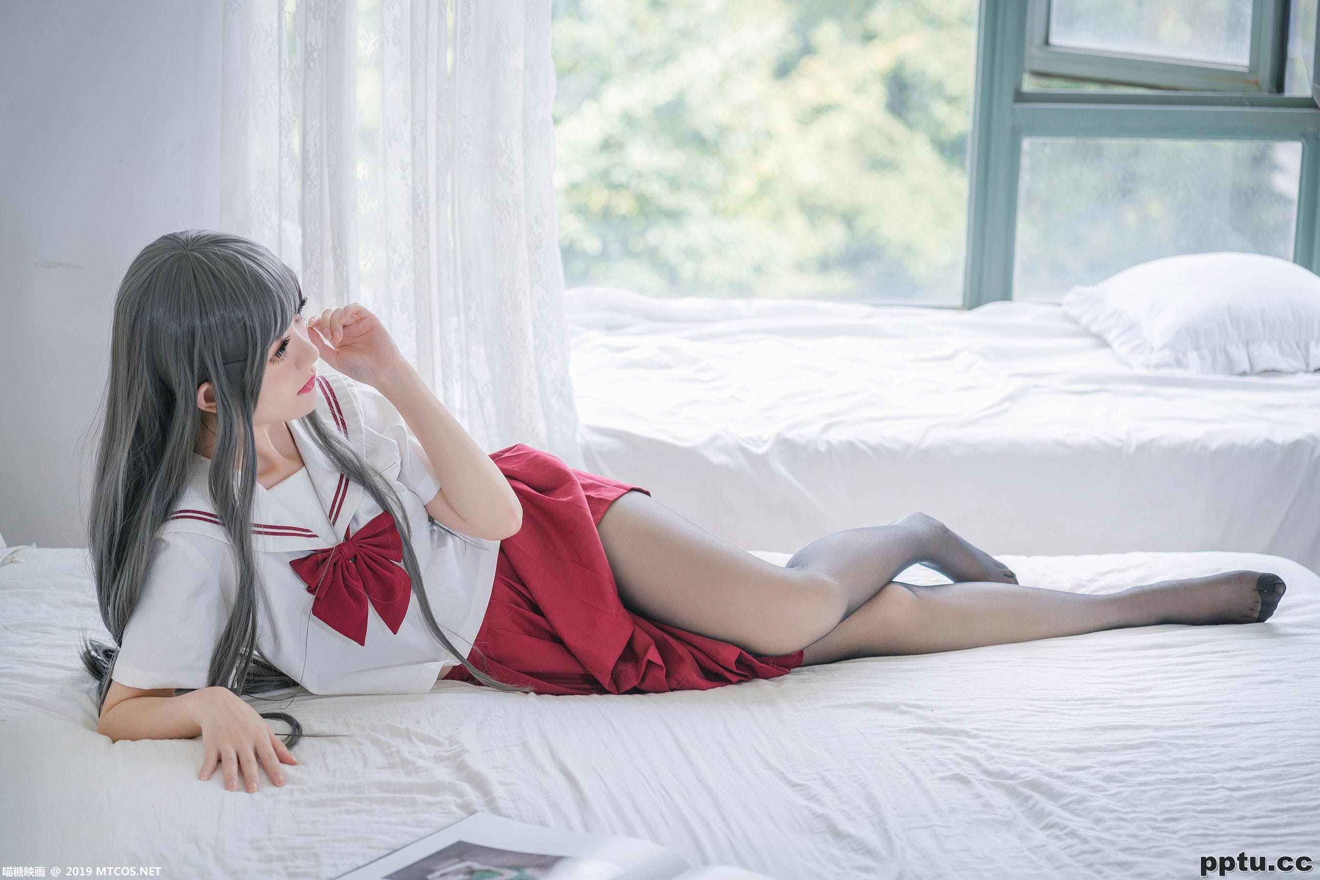 《白发魔女》 [喵糖映画] VOL.017 写真集