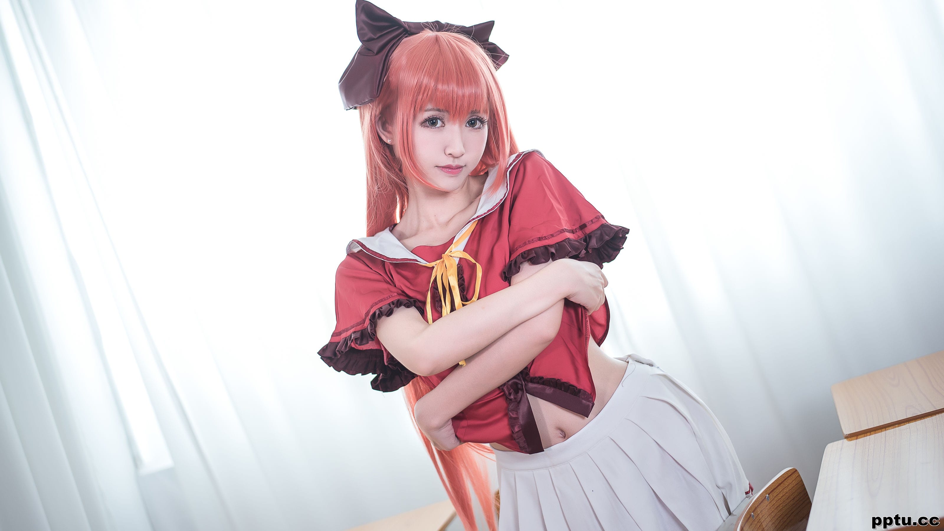 鳗鱼霏儿《红发魔女》 [COSPLAY美女] 写真集-皮皮兔动漫