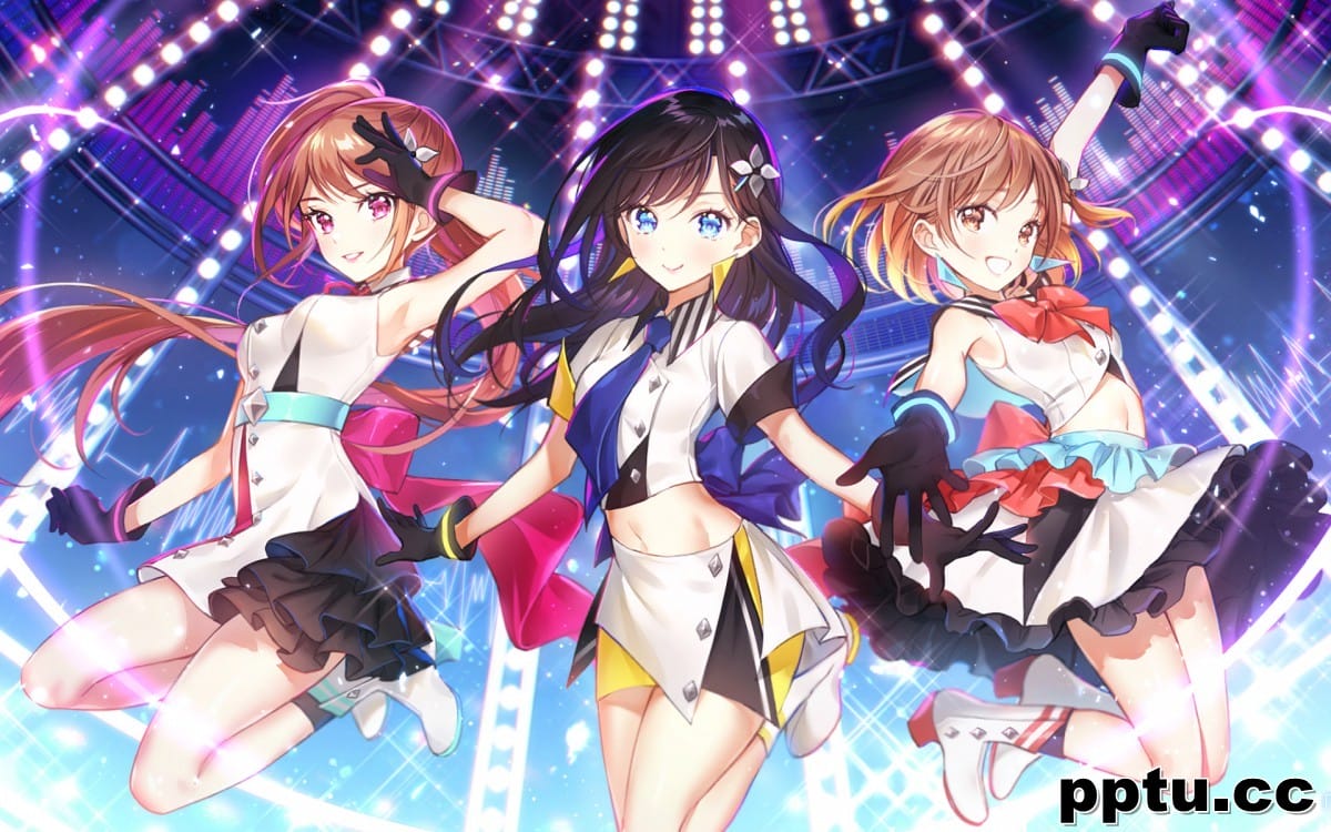 二次元性感插画美女图片