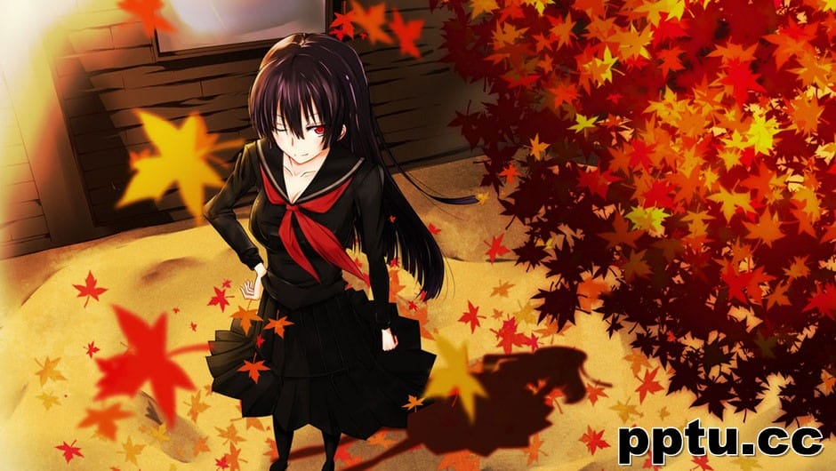 动漫美女黄昏少女×失忆图片