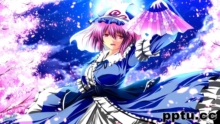 西行寺幽幽子动漫美女图片