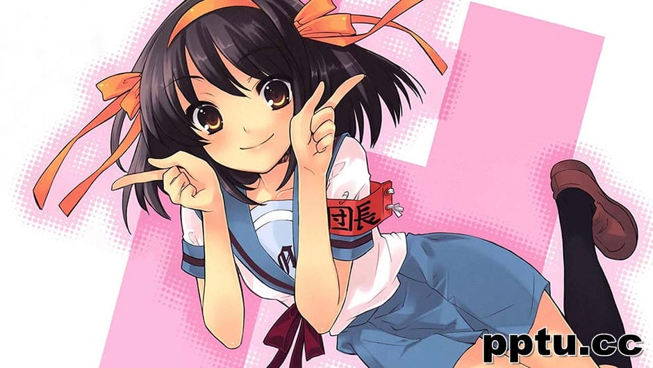 凉宫春日动漫美女高清图片-皮皮兔动漫