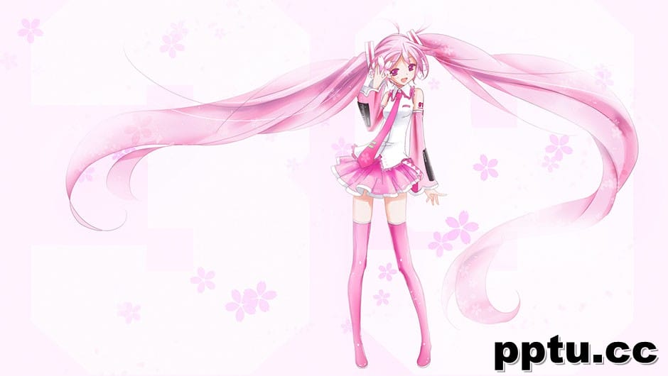 动漫美女初音未来演唱会图片