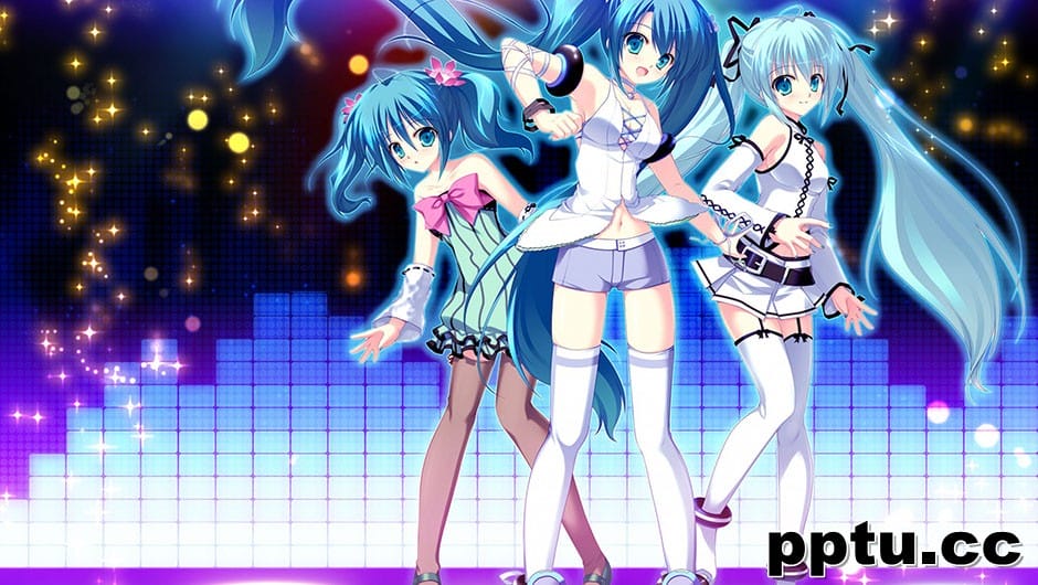 动漫美女初音未来演唱会图片