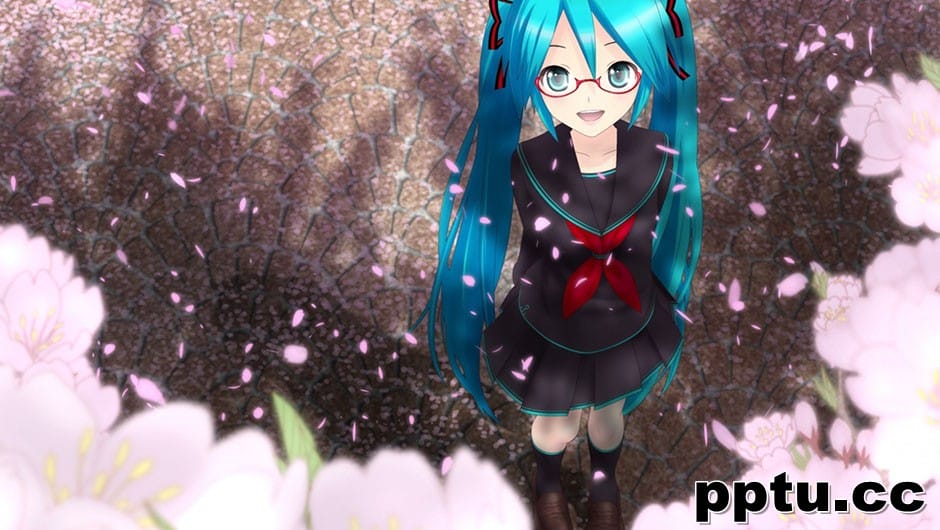 动漫美女初音未来演唱会图片