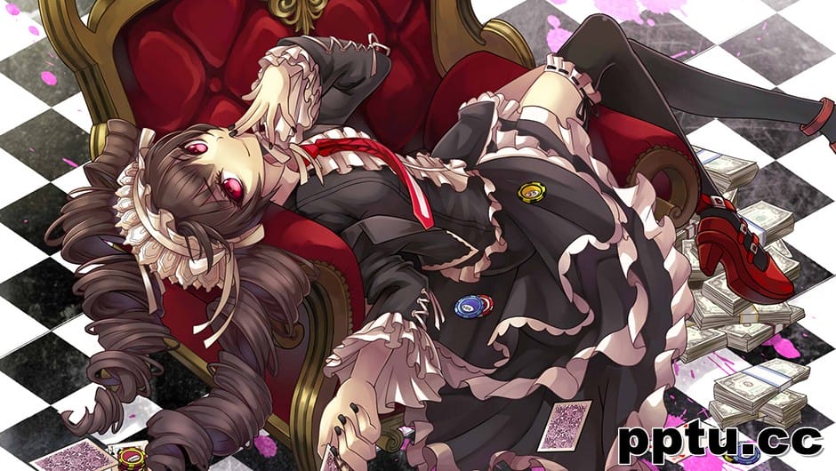 动漫游戏美女《弹丸轮舞》高清图片