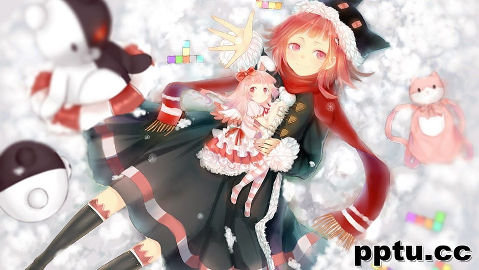 动漫游戏美女《弹丸轮舞》高清图片