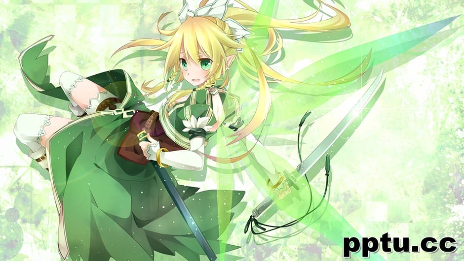 动漫美女刀剑神域桐谷直叶图片-皮皮兔动漫