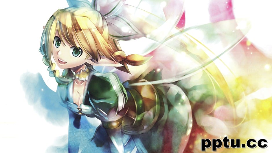 动漫美女刀剑神域桐谷直叶图片