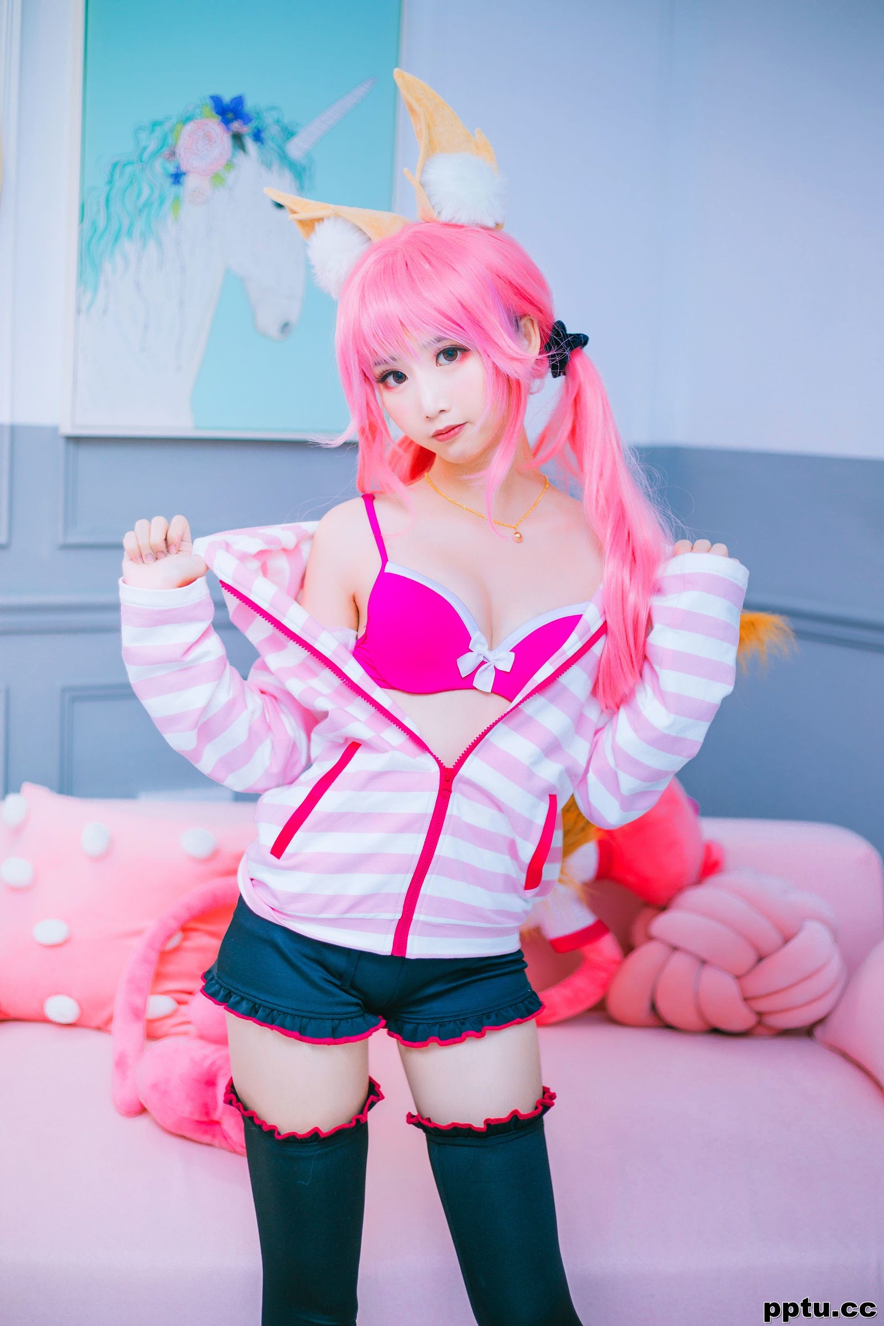 面饼仙儿《玉藻前日常》 [福利COSPLAY] 写真集