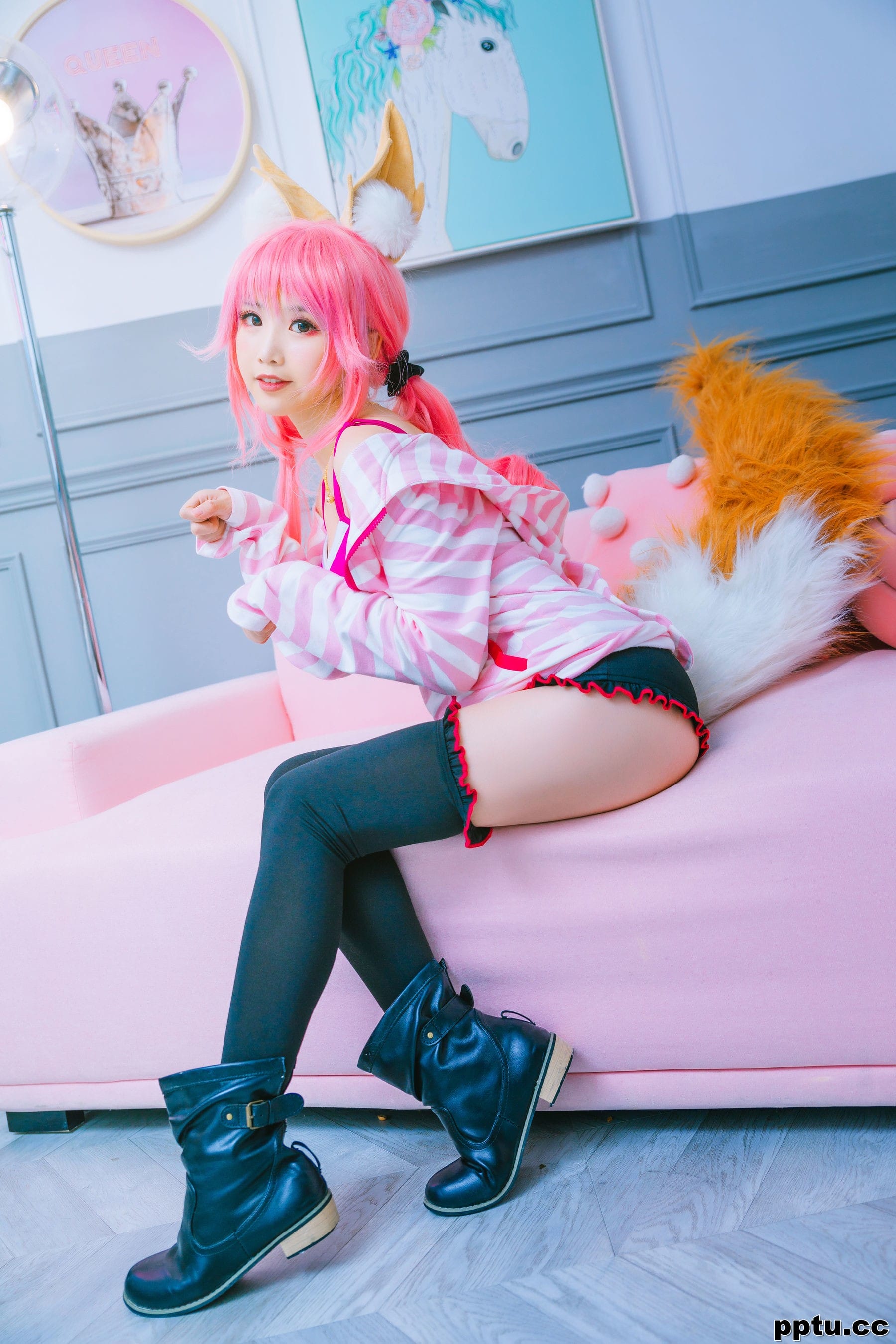 面饼仙儿《玉藻前日常》 [福利COSPLAY] 写真集