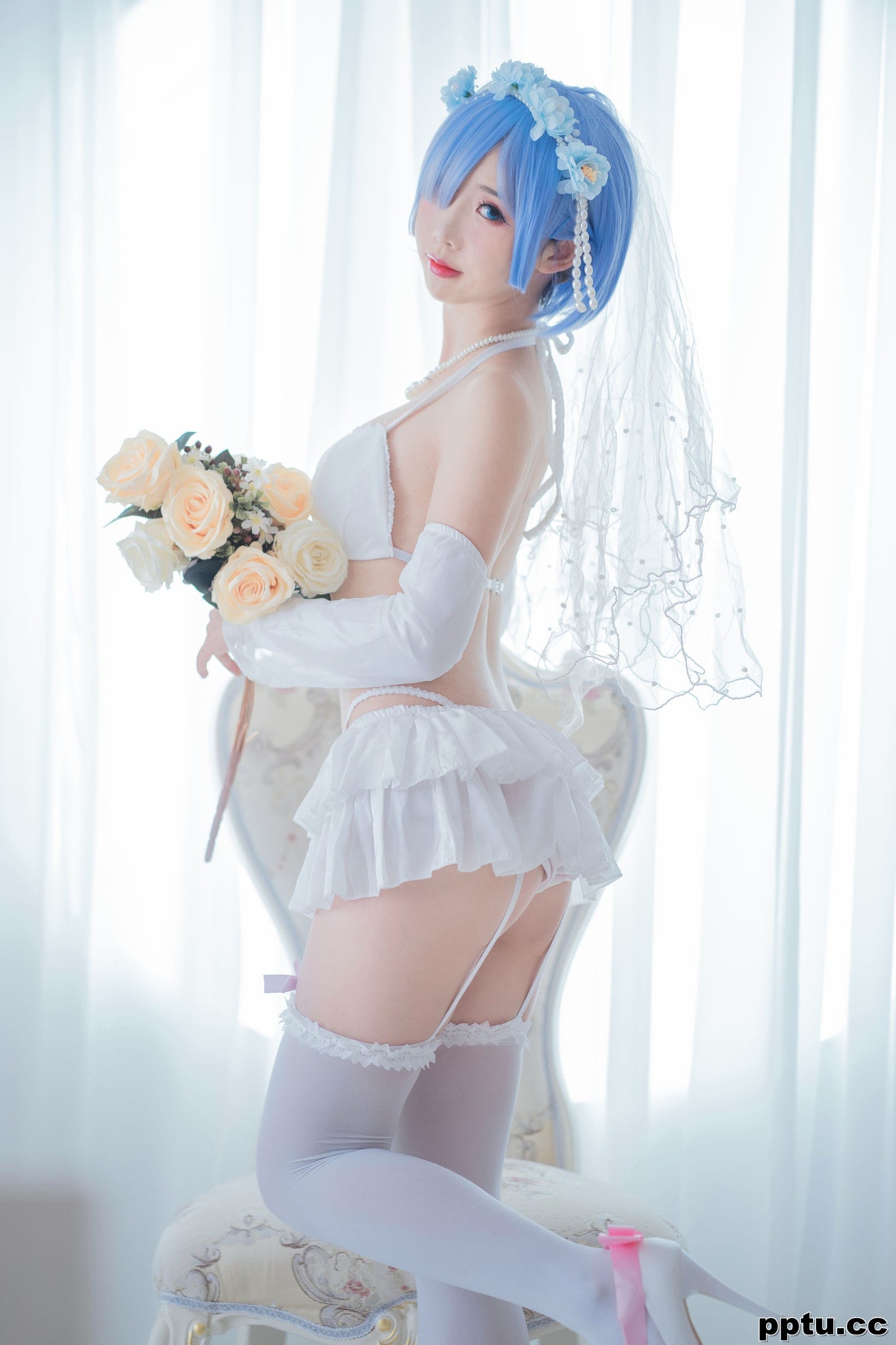 面饼仙儿《花嫁蕾姆》 [福利COSPLAY] 写真集